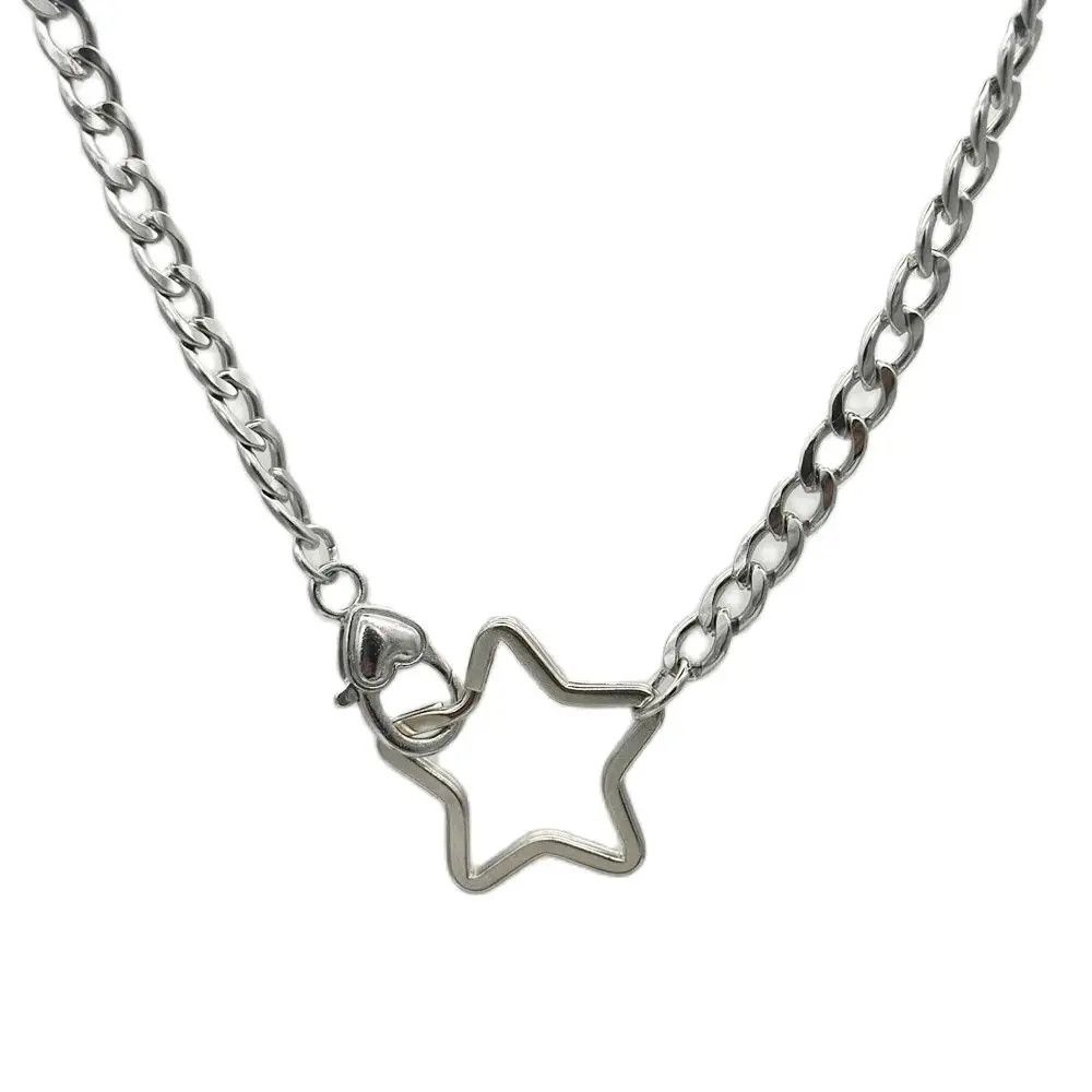 Jewelry Star Heart Choker Necklace Size ONE SIZE - 4 Thumbnail