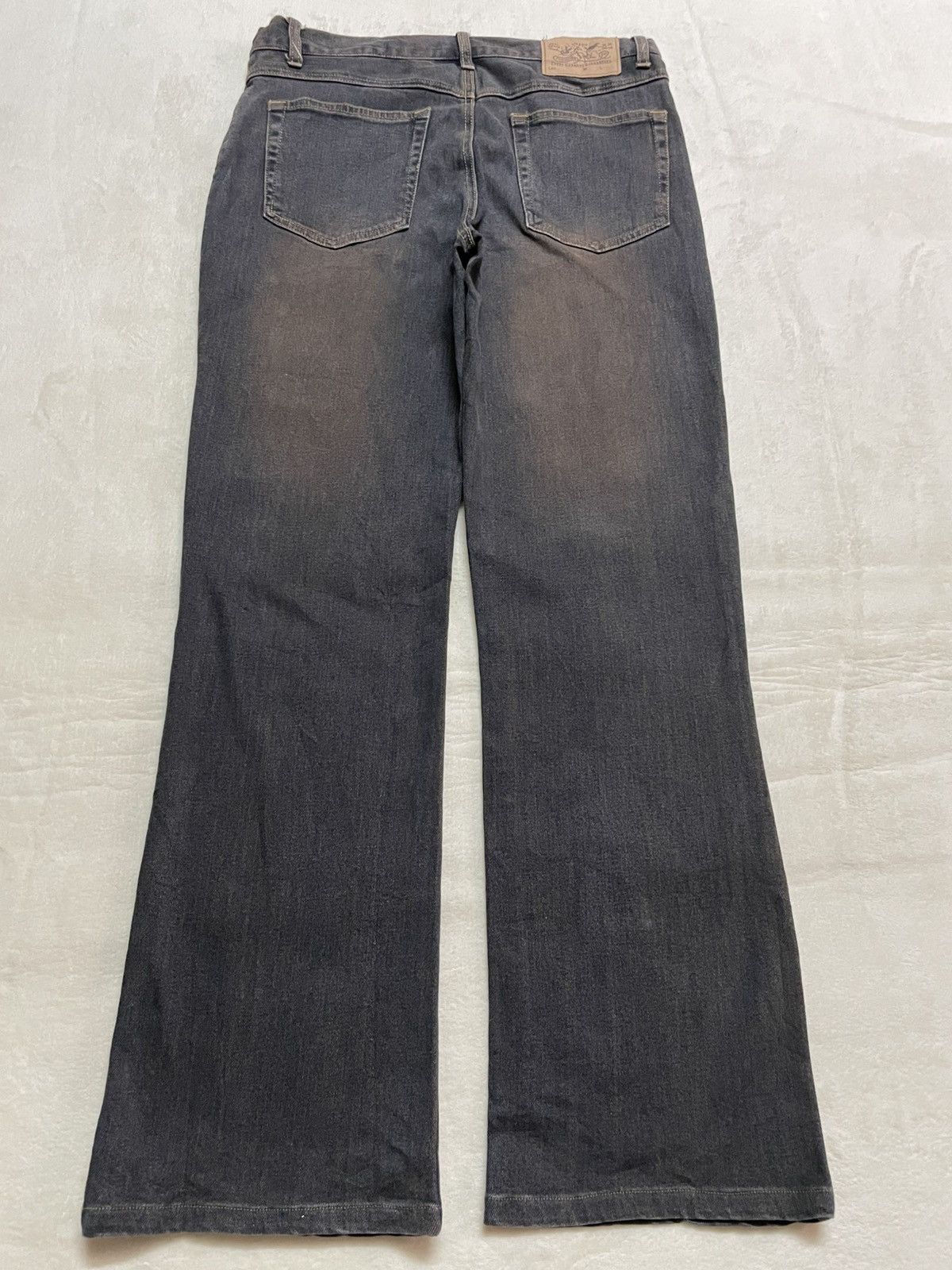 Japanese Brand Vintage Japanese Brand Boot Cut Mudwash Dark Jeans Size US 32 / EU 48 - 9 Thumbnail