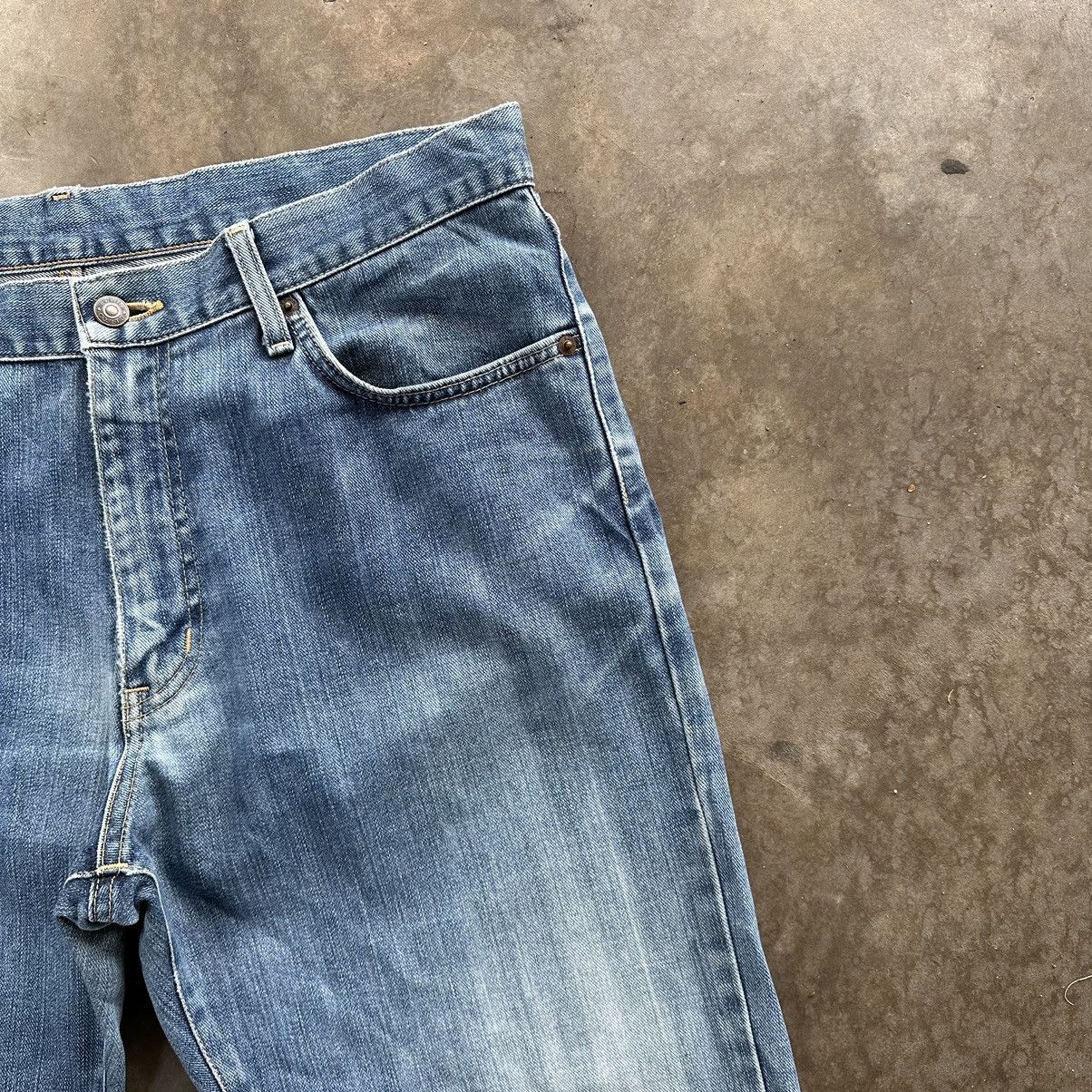 Japanese Brand Vintage Edwin Faded Denim Jean Pant W36 Size US 36 / EU 52 - 5 Thumbnail