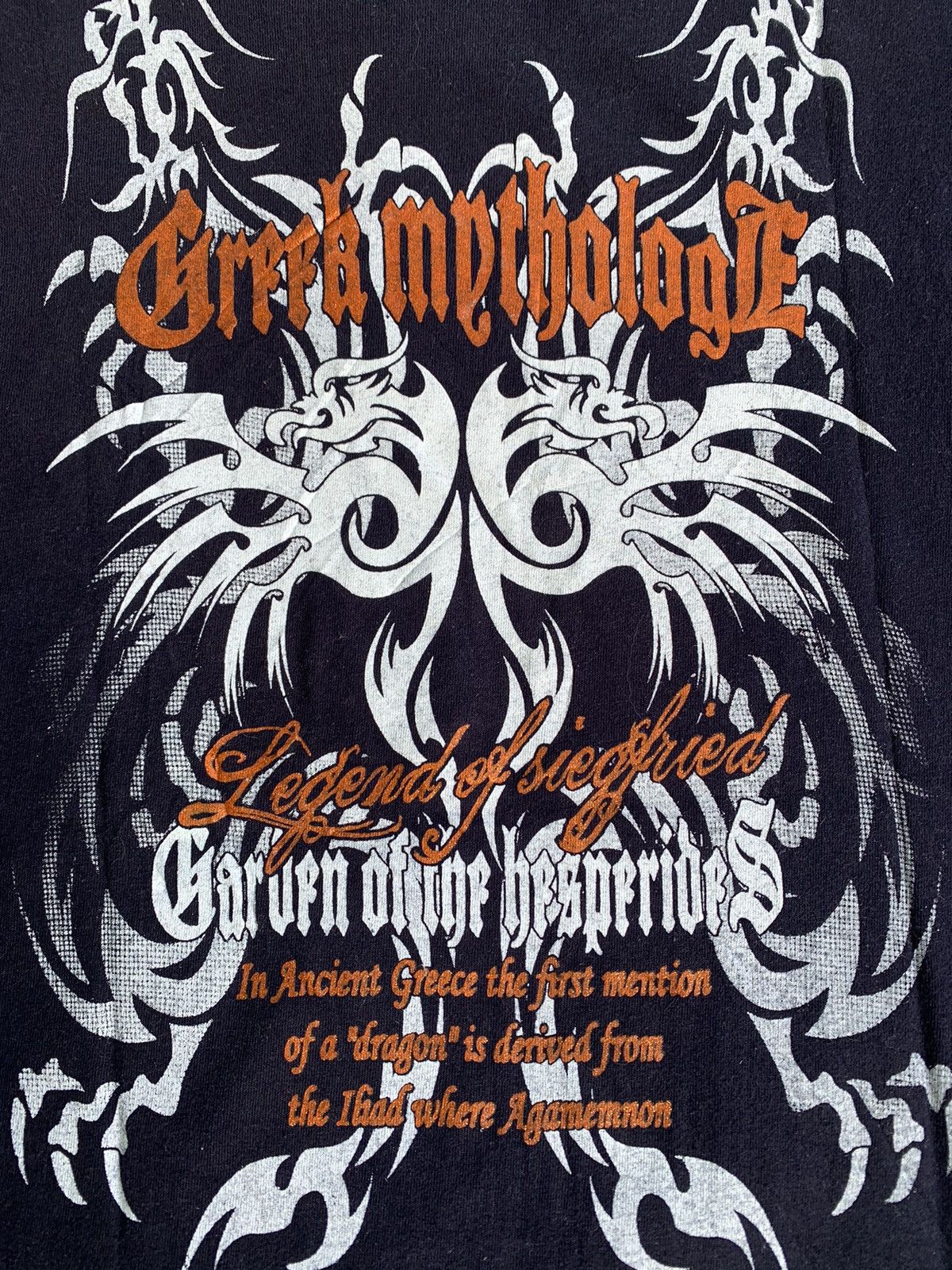 If Six Was Nine × Japanese Brand × Le Grande Bleu (L.G.B.) JAPANESE POEM GOTHIC ZEKY TSHIRT TEE Size US L / EU 52-54 / 3 - 5 Thumbnail