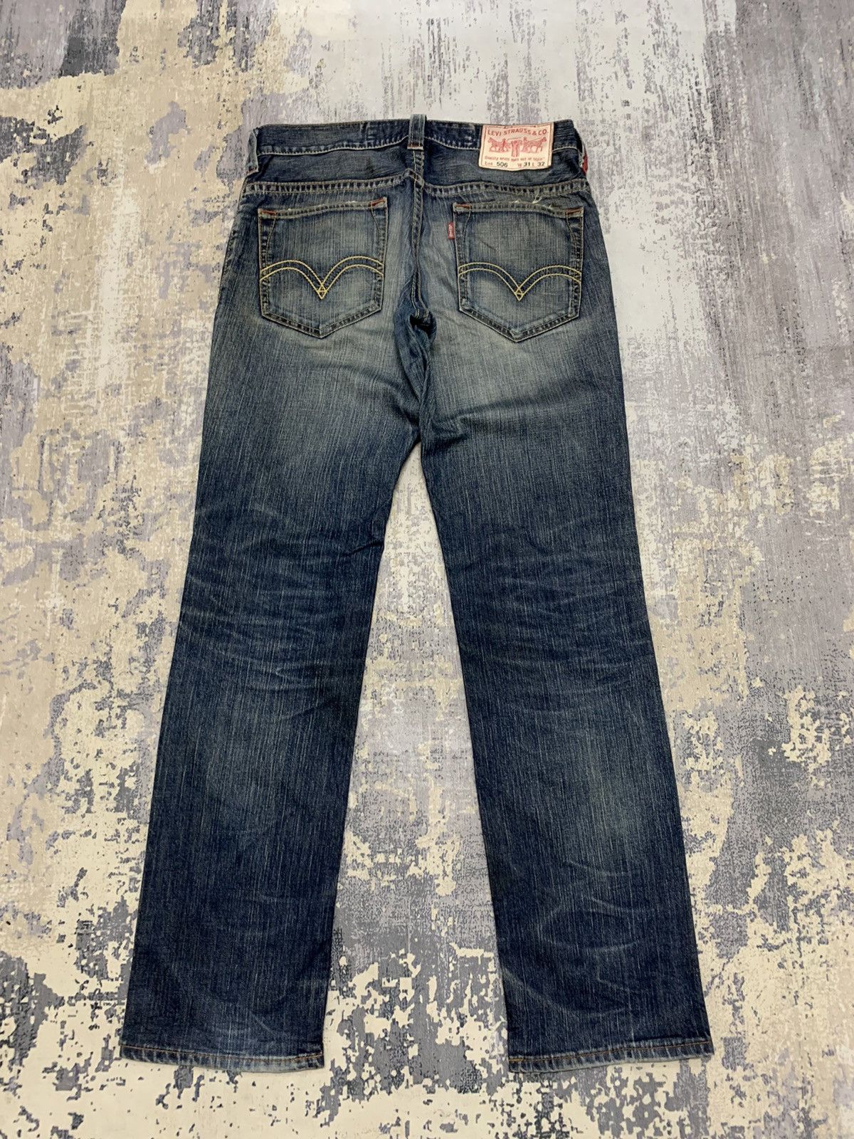 Levi's VINTAGE LEVIS STONEWASHED DISTRESSED DENIM JEANS 33x32.5 Size US 33 - 11 Thumbnail