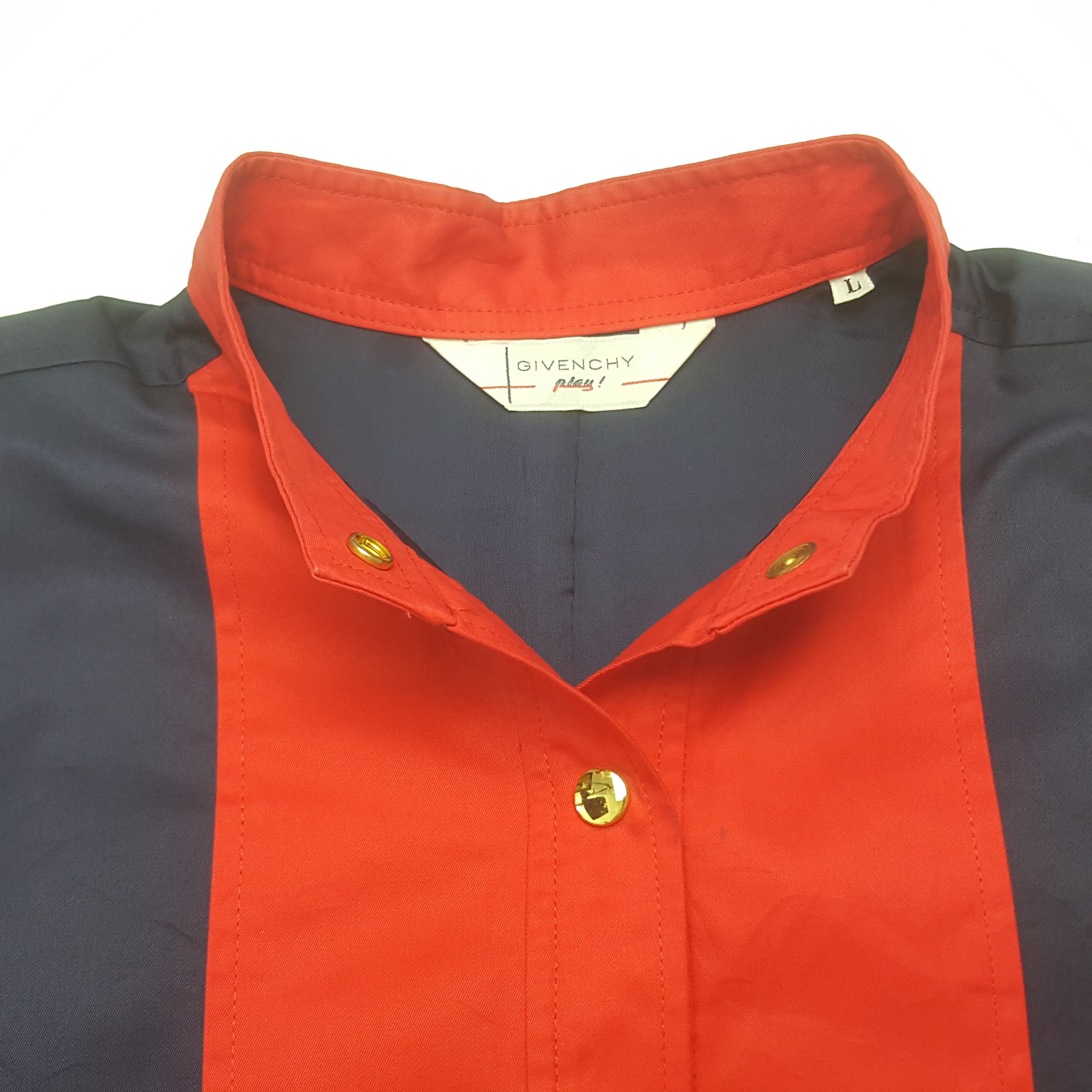 Givenchy Vintage Givenchy Designer Brand Button Up Work Jacket C314N3 Size US M / EU 48-50 / 2 - 4 Thumbnail