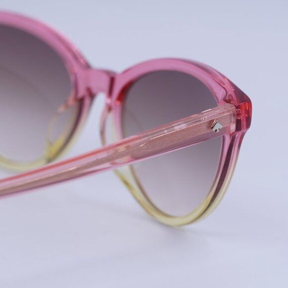 Kate Spade Kate Spade ADELINE/G/S 0GVZ HA Sunglasses Pink Cat Eye Frame Size ONE SIZE - 10 Thumbnail