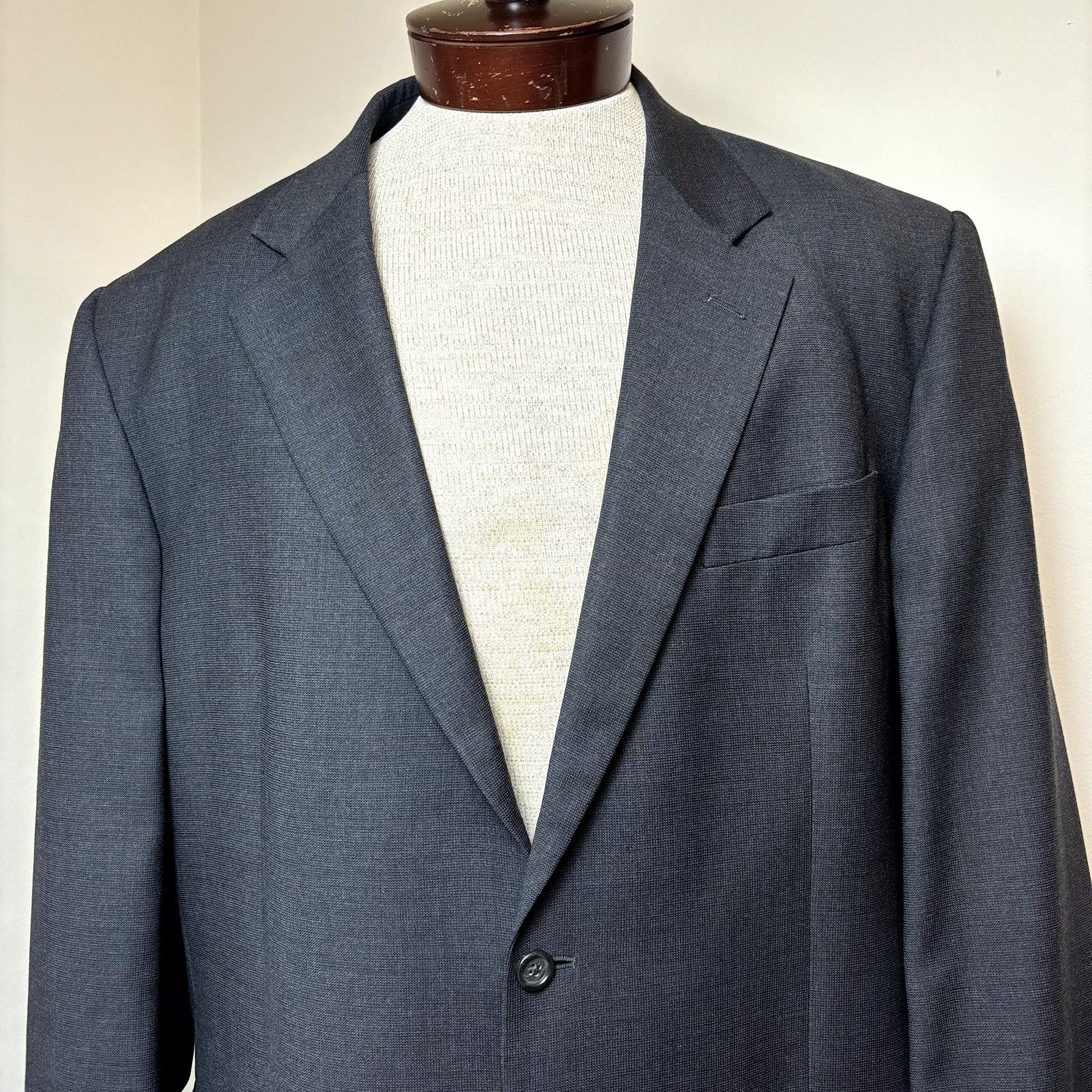 Pronto Uomo Pronto Uomo Sport Coat Blazer Natural Stretch Men's 48 XL Br Size 48R - 2 Thumbnail