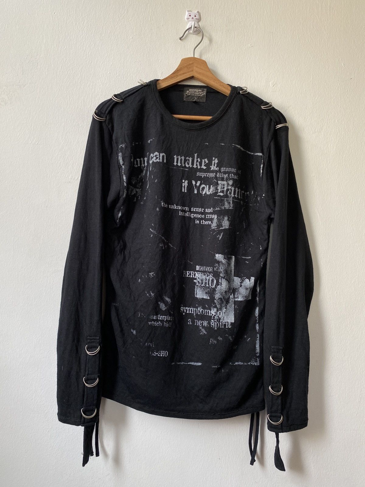 Japanese Brand Berning Sho Seditionaries Punk Design Tee