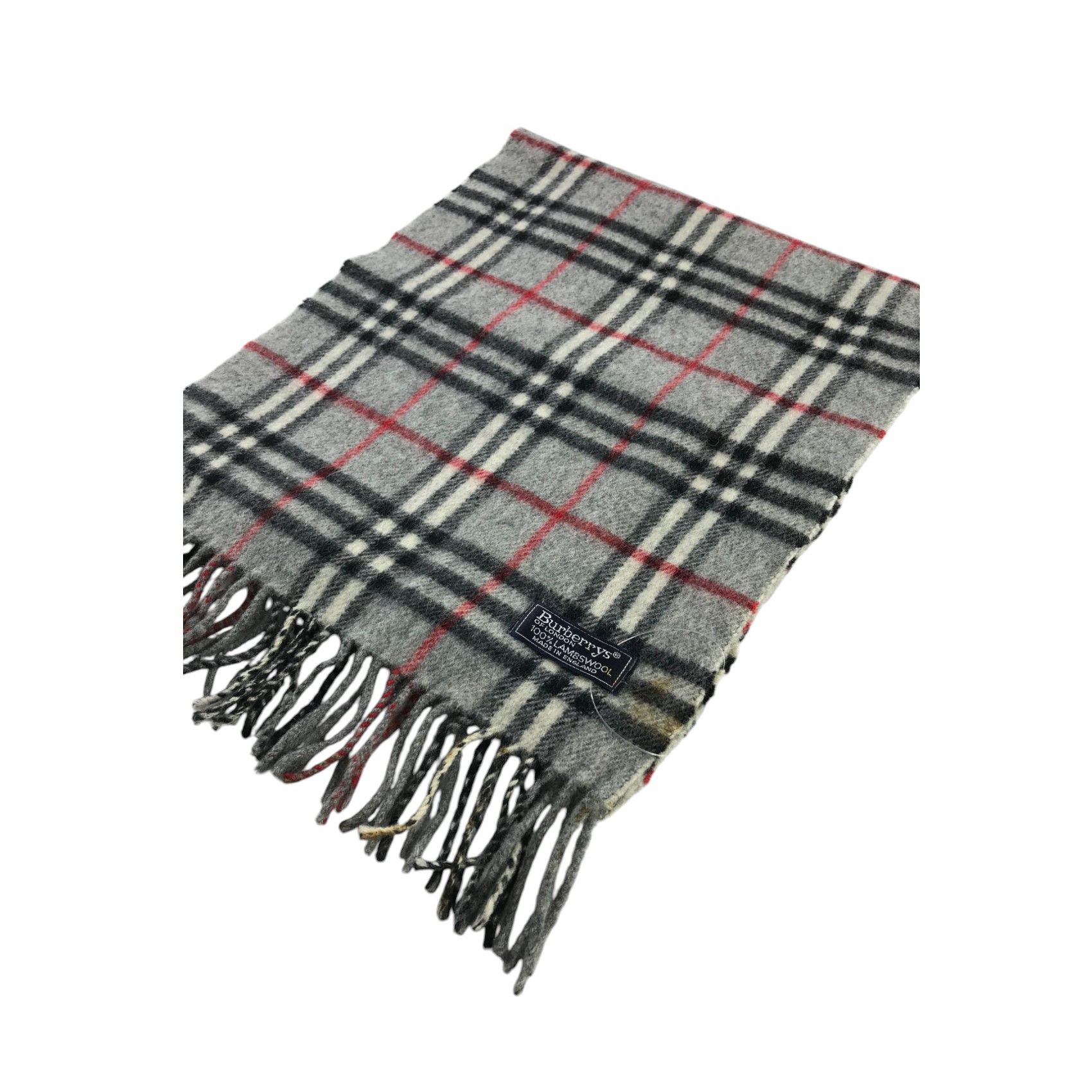 Burberry × Vintage Burberry Scarf / Muffler / Neckwear - WW1964 Size ONE SIZE - 3 Thumbnail