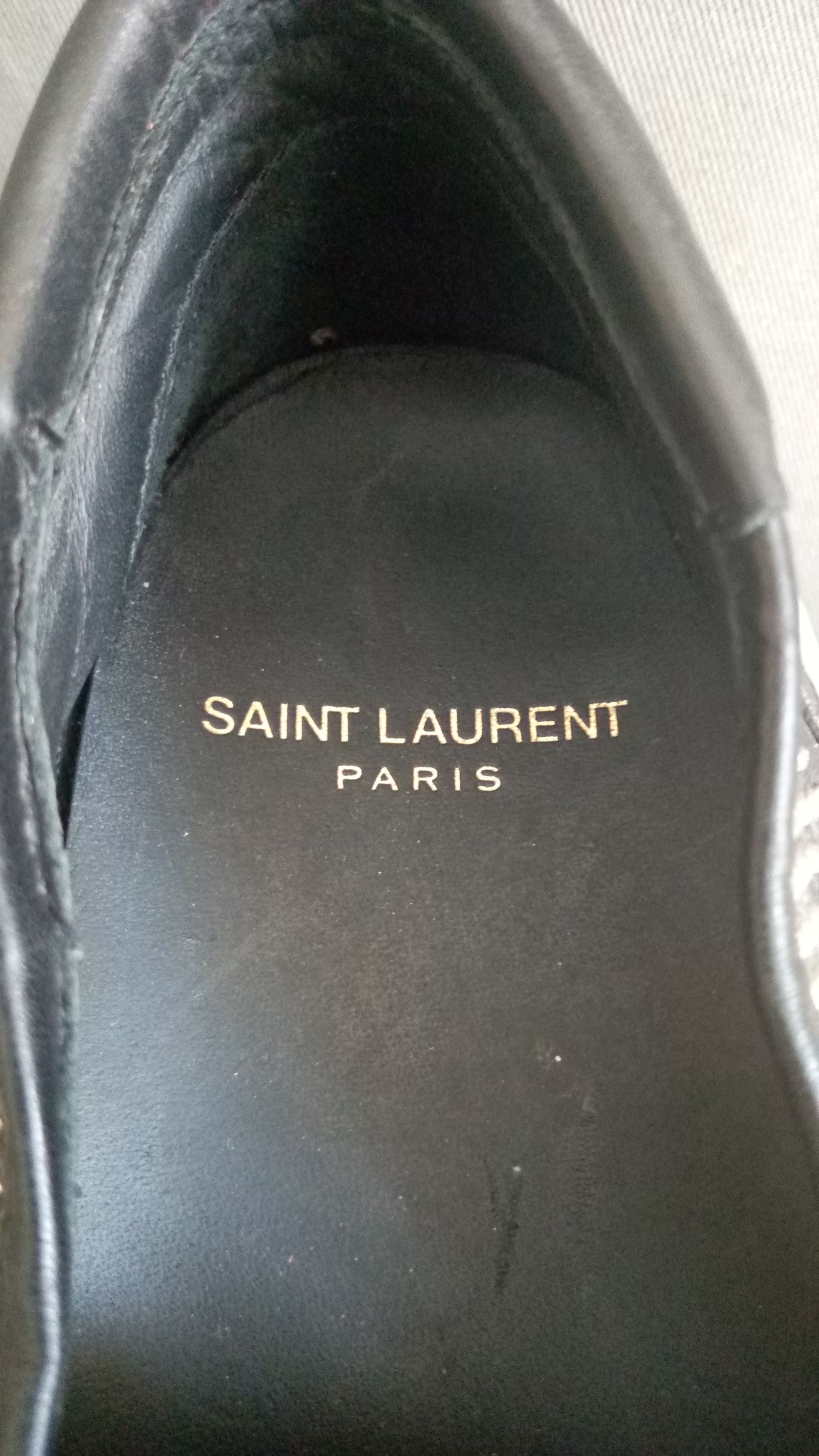 Saint Laurent Paris Saint Laurent Studd Lo Top Slip On Sneakers Size US 6.5 / IT 36.5 - 7 Thumbnail