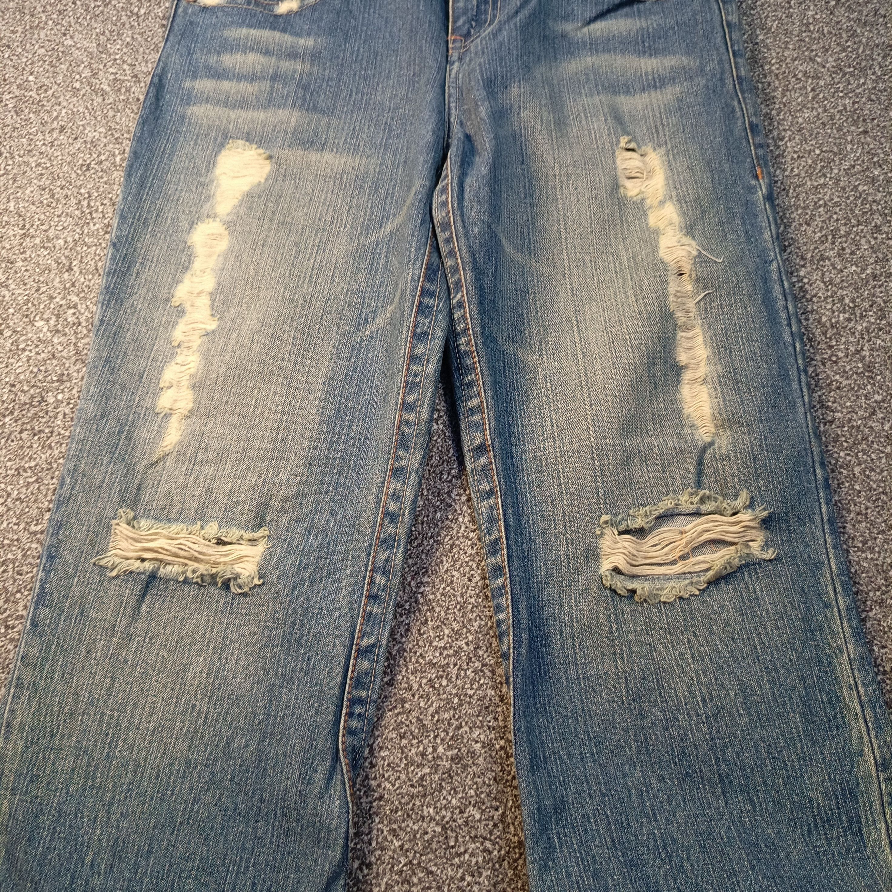 True Religion 🔥🔥 Y2k Baggy Distressed True Religion Dirty Denim Size US 34 / EU 50 - 6 Thumbnail