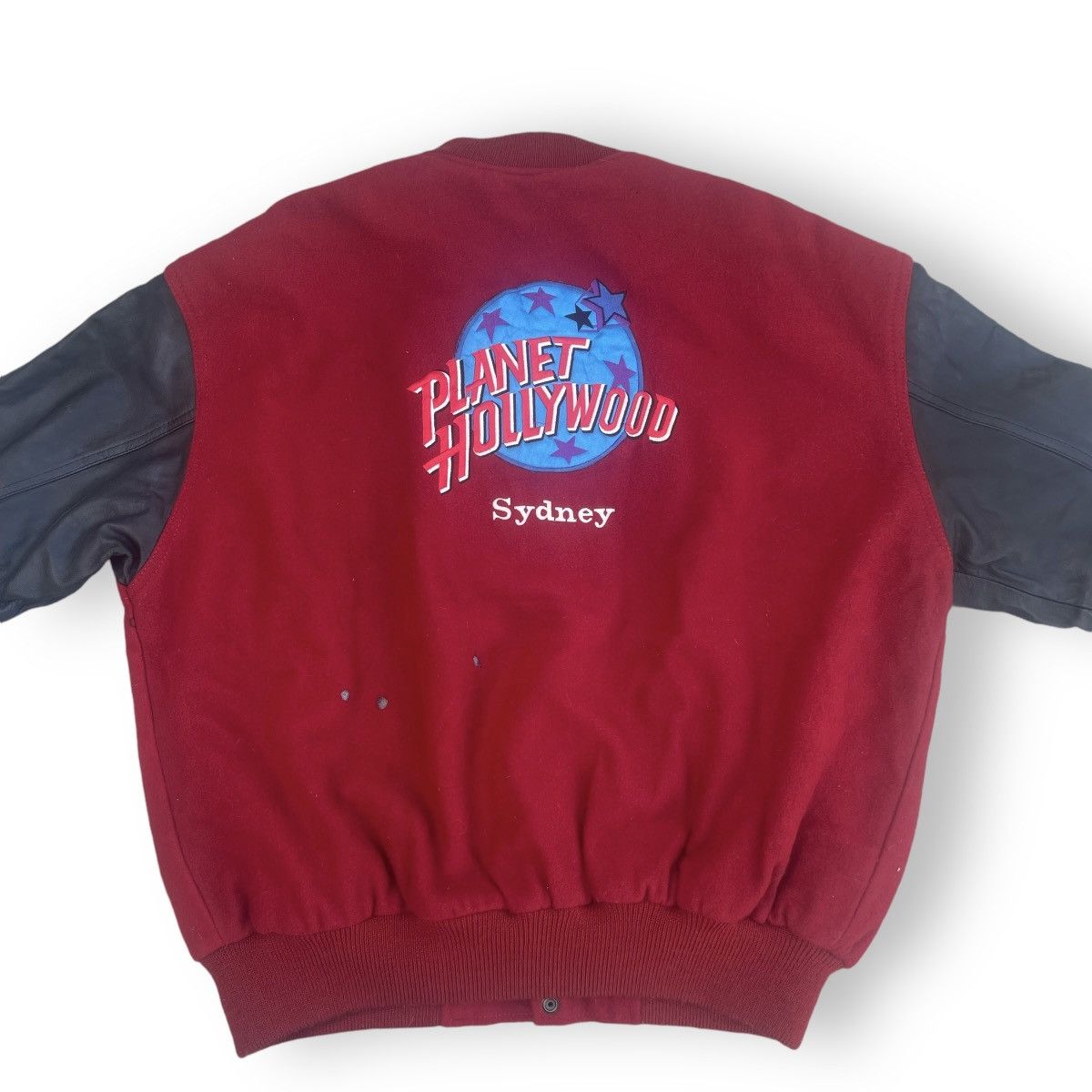 Vintage VINTAGE 1998 PLANET HOLLYWOOD SYDNEY VARSITY JACKET Size US M / EU 48-50 / 2 - 10 Thumbnail
