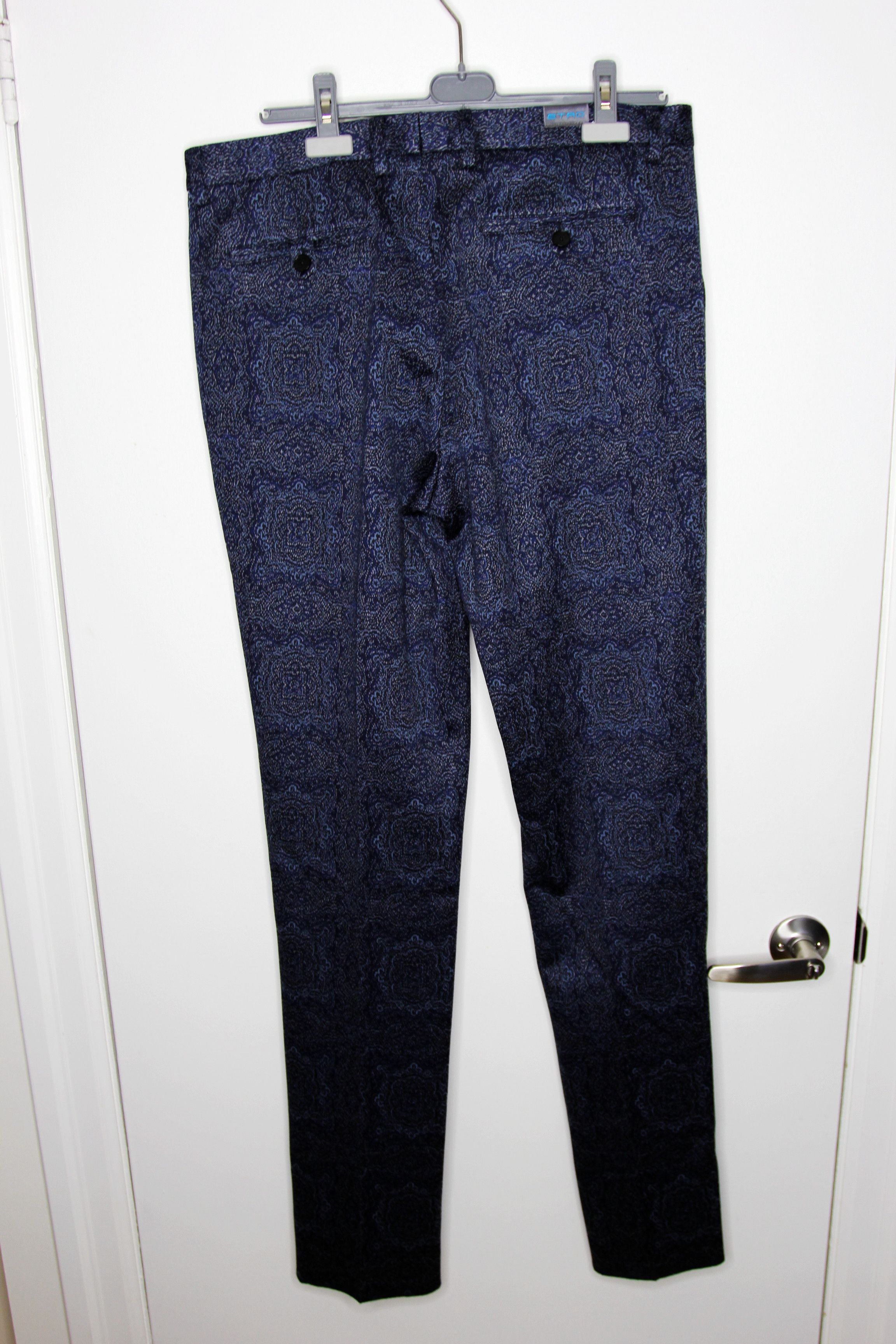 Etro BNWT AW25 ETRO PATTERNED JACQUARD TAILORED PANTS 52 Size US 36 / EU 52 - 3 Thumbnail