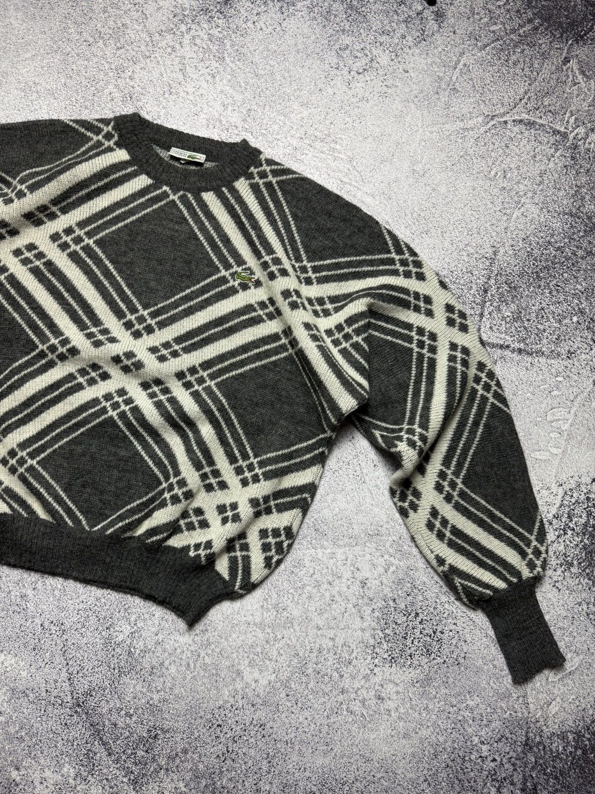 Lacoste Vintage 90s Lacoste Sweater France Rare Wool Knit Y2k Style Size US XL / EU 56 / 4 - 7 Thumbnail