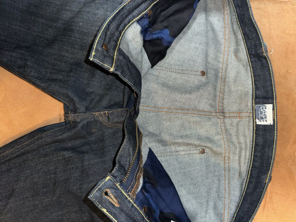 Bape Bape Jeans Size US 33 - 3 Thumbnail
