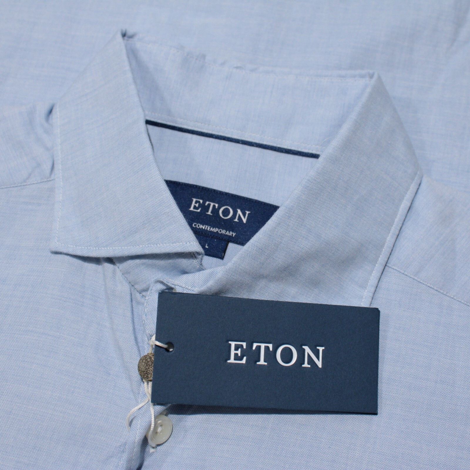 Eton Eton New with tags Shirt Size L US In Blue Size US L / EU 52-54 / 3 - 1 Thumbnail