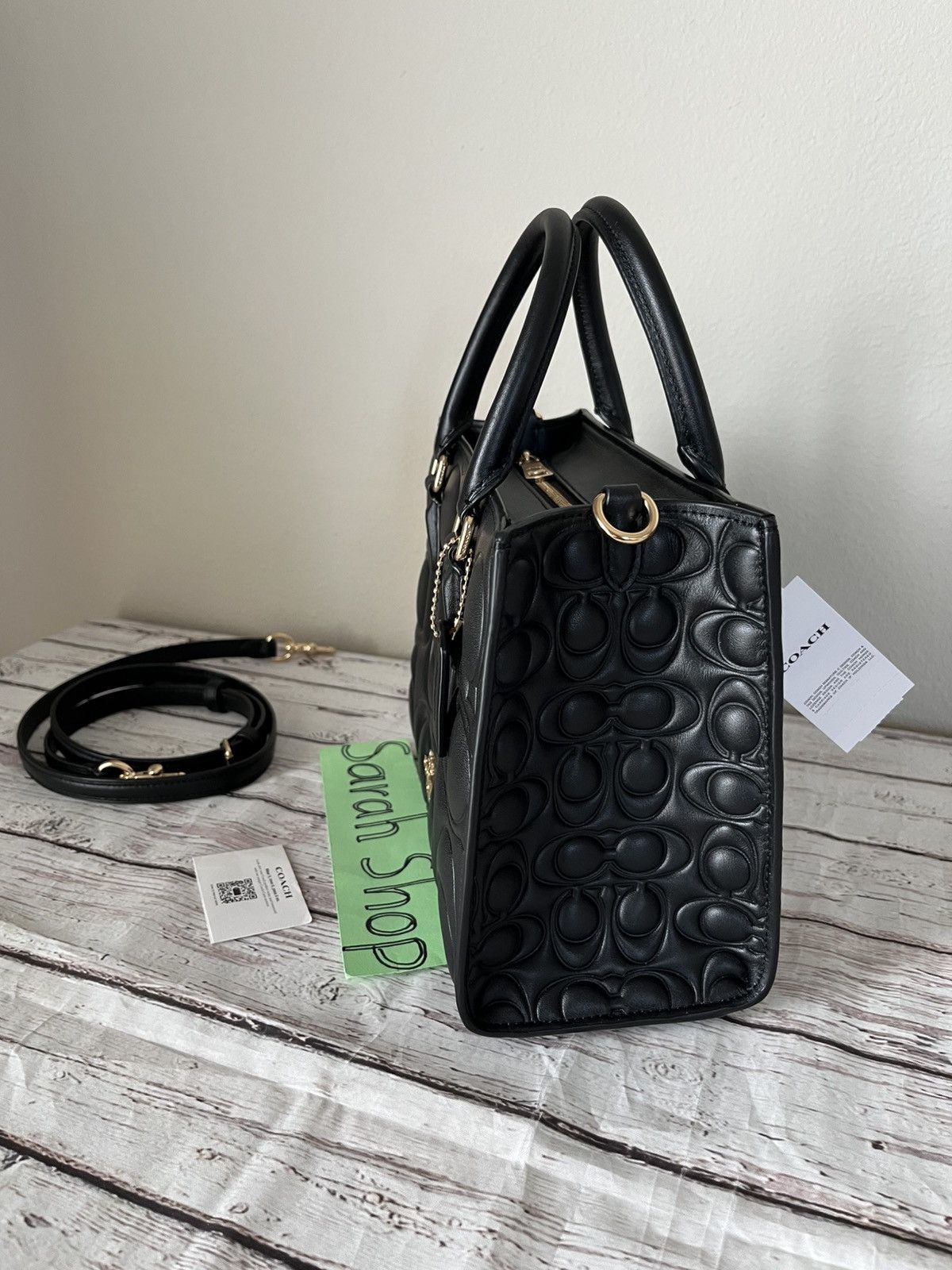 Coach Coach Maggie Small Tote Bag In Signature Leather Size ONE SIZE - 5 Thumbnail