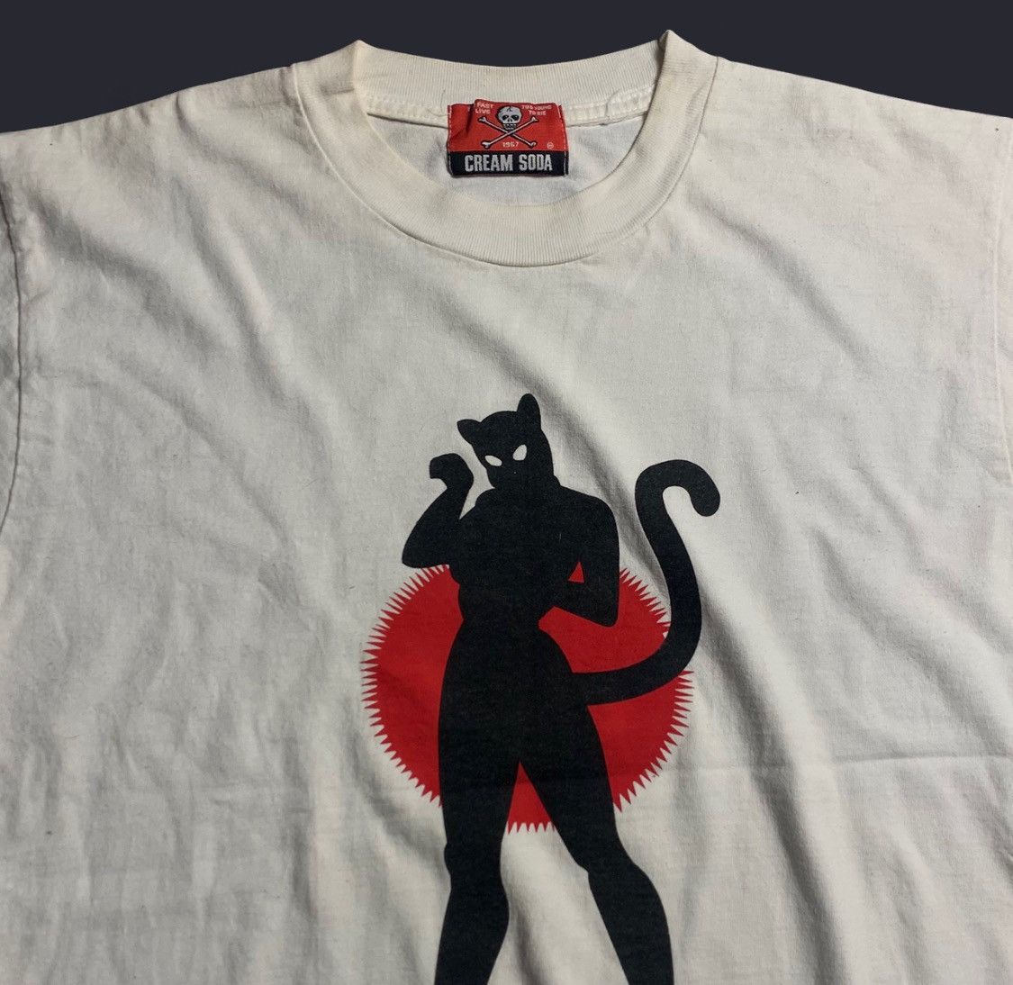 Bounty Hunter Vintage Y2K Bounty Hunter x Cream Soda “Black Cat” Size US L / EU 52-54 / 3 - 3 Thumbnail