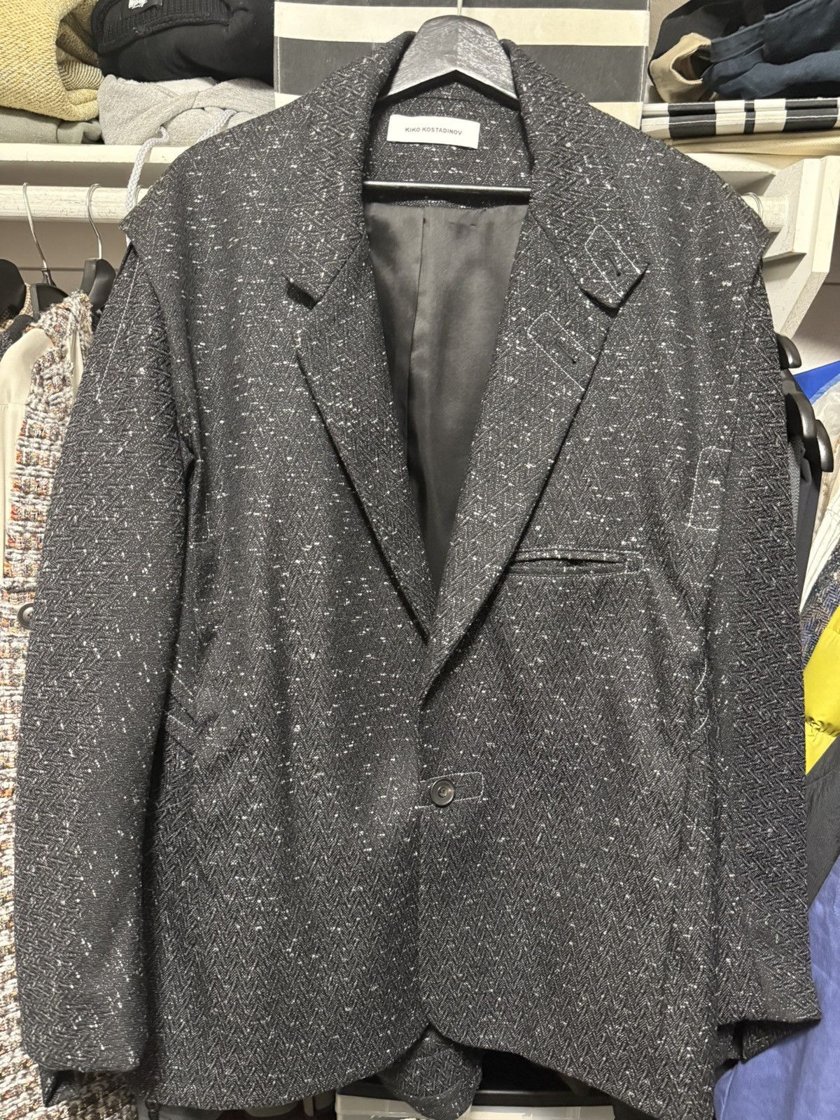 Kiko Kostadinov Kiko Kostadinov SS25 Navin K-Dart Blazer Size 50R - 4 Thumbnail