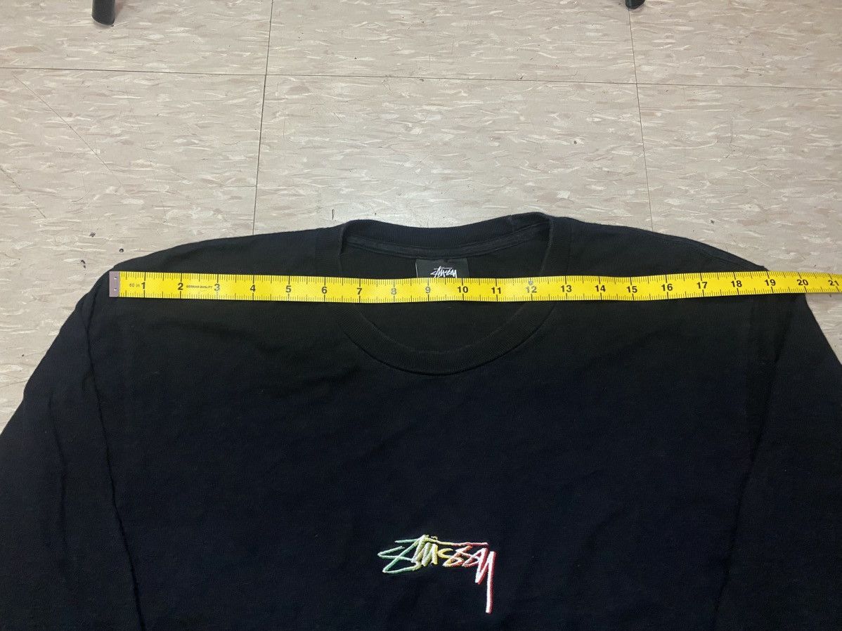 Stussy Stussy center embroidered logo longsleeve tee Size US M / EU 48-50 / 2 - 7 Thumbnail