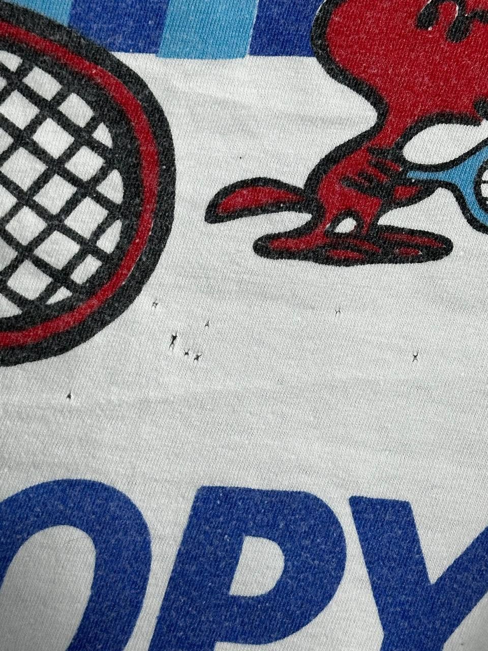 Vintage Rare 90s Vintage Peanuts Snoopy Cartoon T Shirt Size US S / EU 44-46 / 1 - 11 Thumbnail