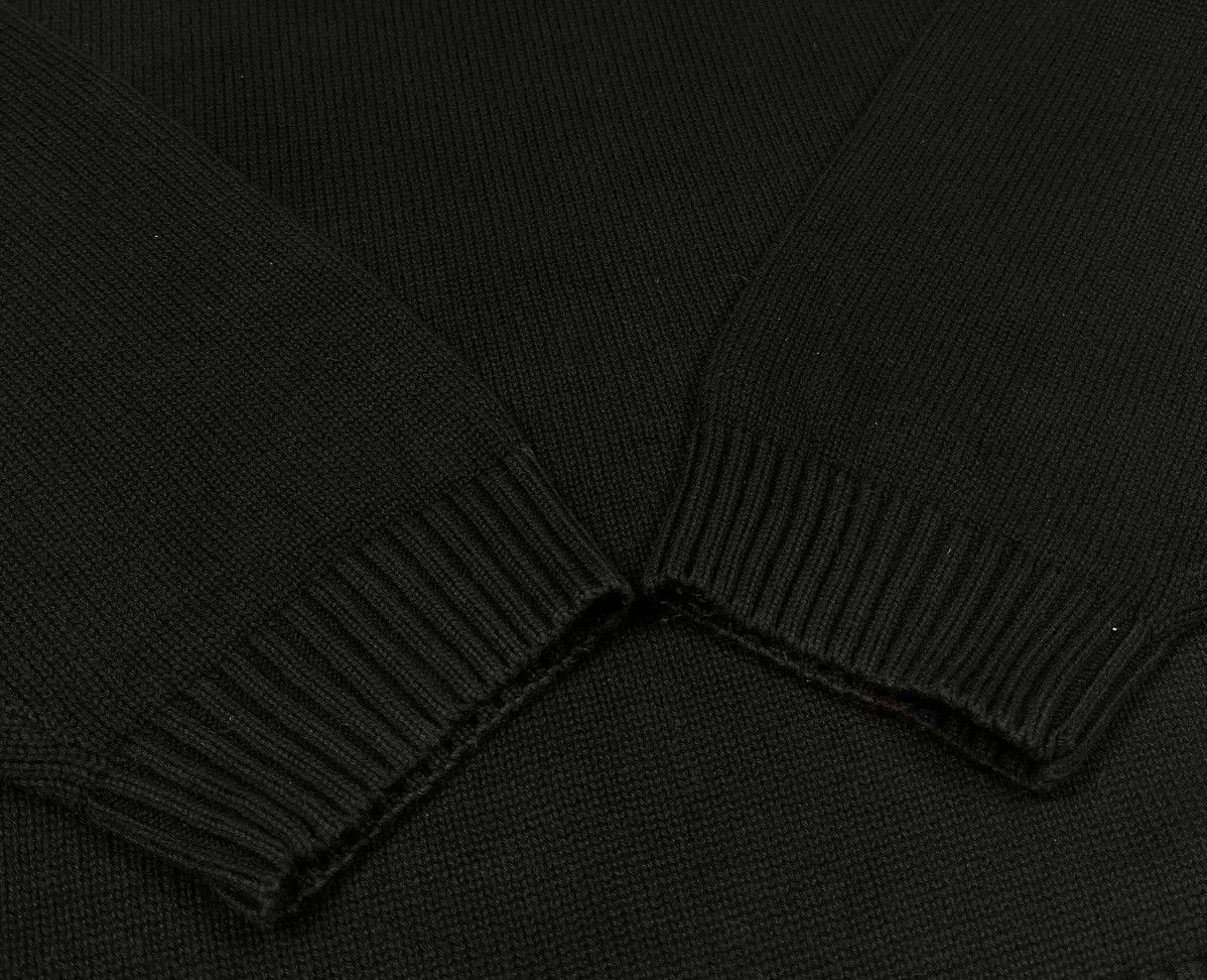 Vintage × Yves Saint Laurent YSL Yves Saint Laurent Black Sweater Size US XXL / EU 58 / 5 - 4 Thumbnail