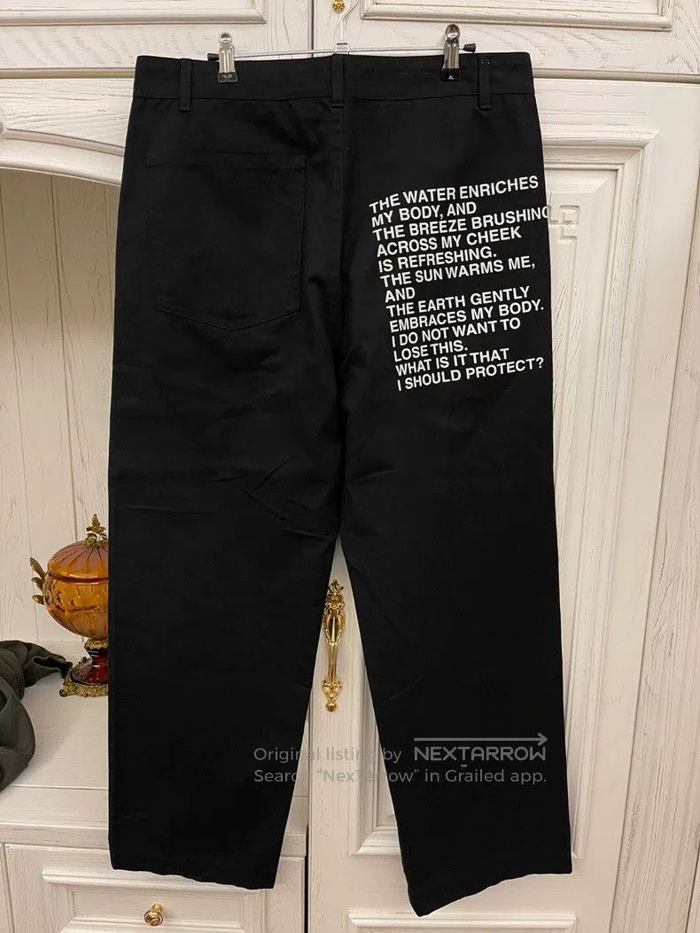 Junya Watanabe Junya Watanabe SizeM White trousers Size US 31 - 1 Thumbnail