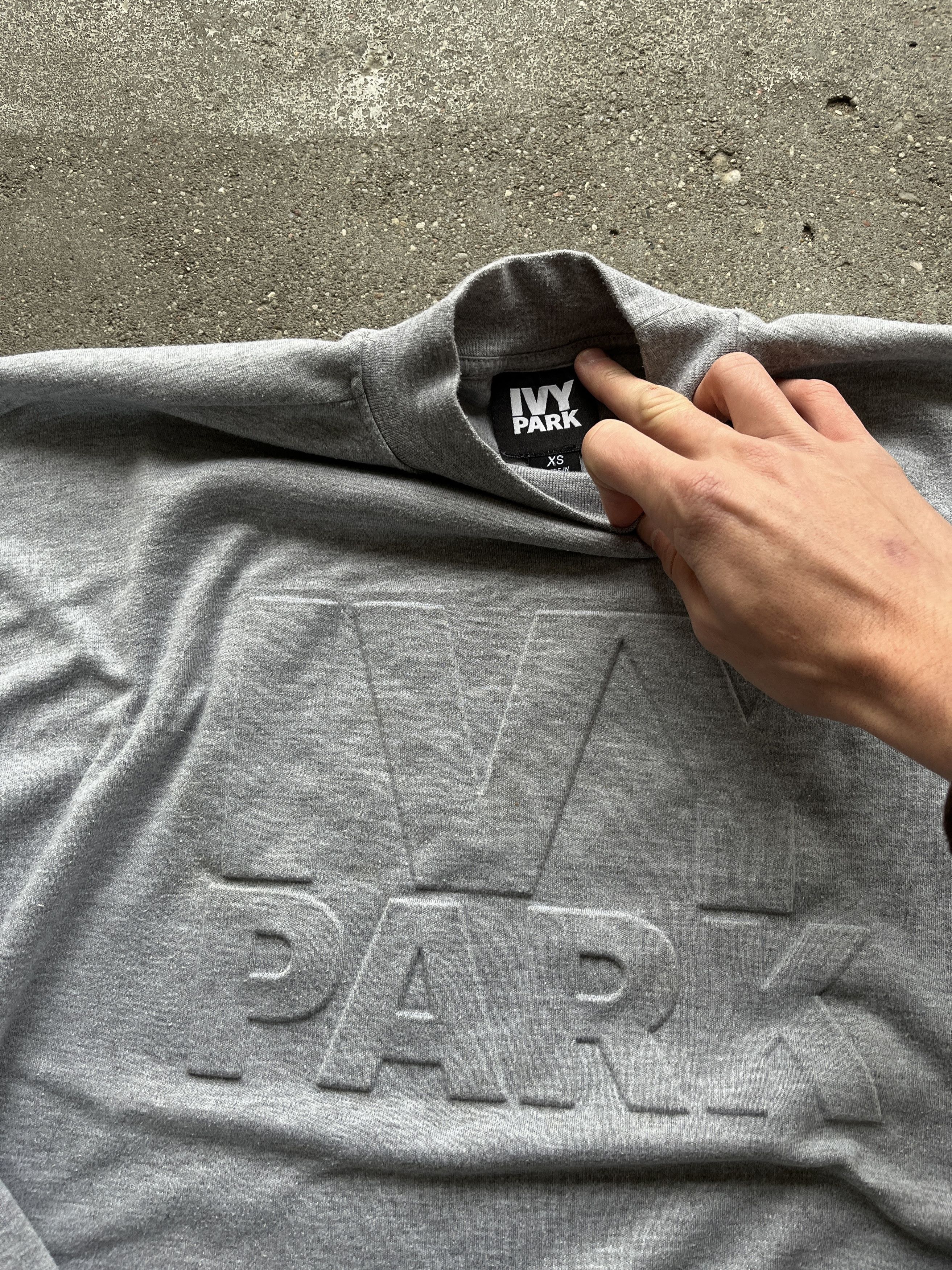 Ivy Park Ivy Park Beyoncé grey 3D print sweatshirt Size US M / EU 48-50 / 2 - 3 Thumbnail