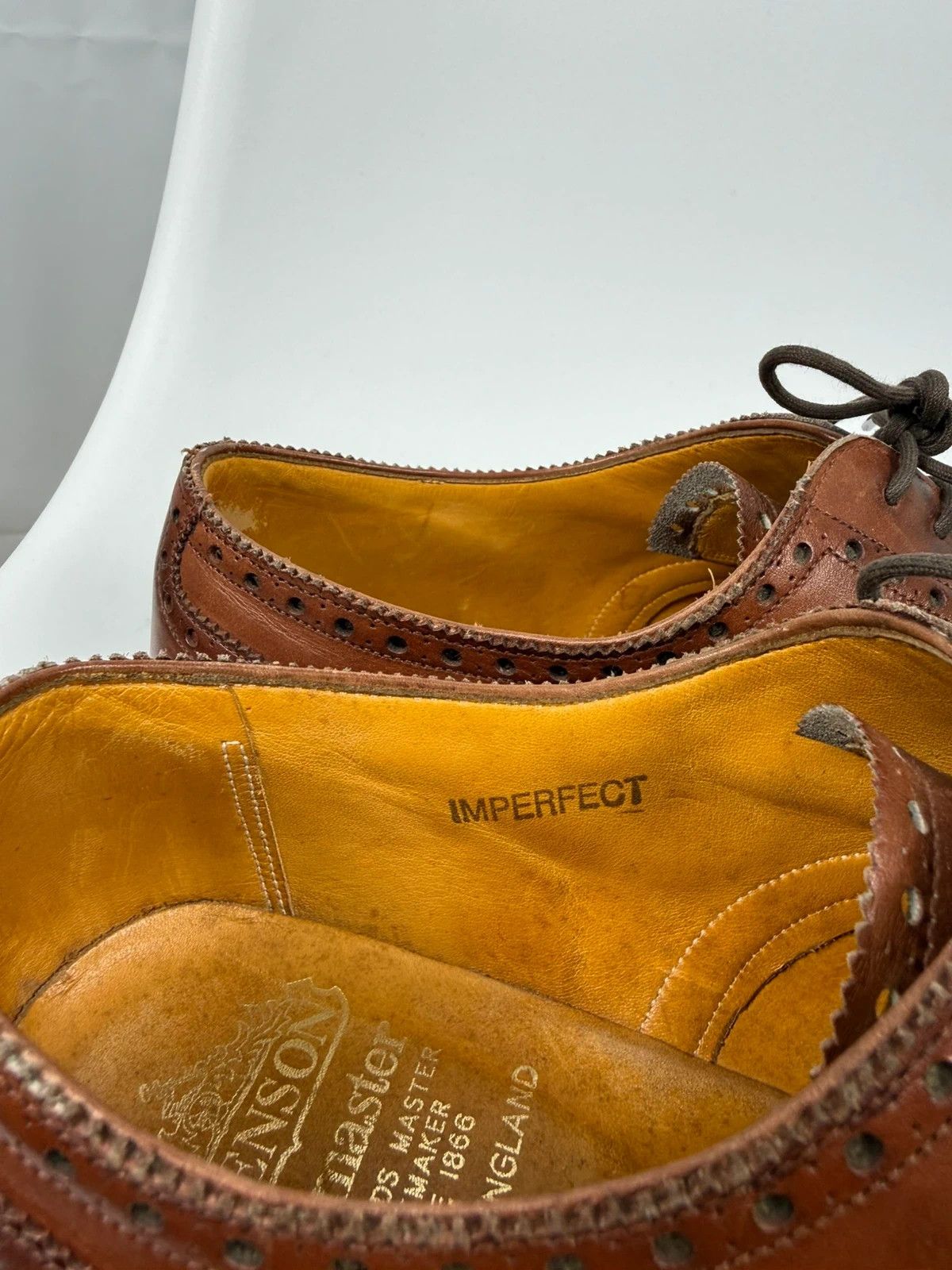 Grenson Grenson England Genuine Leather Brogues size 10 Size US 11 / EU 44 - 9 Thumbnail