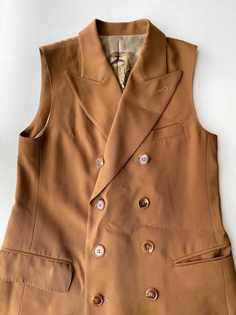Jean Paul Gaultier Jean Paul Gaultier 98 AW Long Leopard Vest 2504-Nextarrow Size S / US 4 / IT 40 - 3 Thumbnail