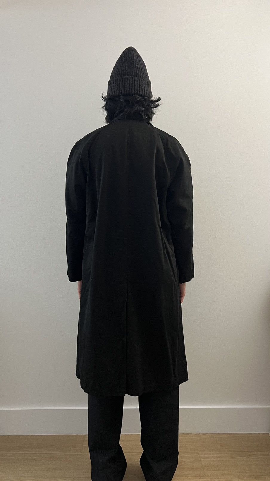 Vintage Vintage Military Fully Lined Overcoat Size US L / EU 52-54 / 3 - 4 Thumbnail