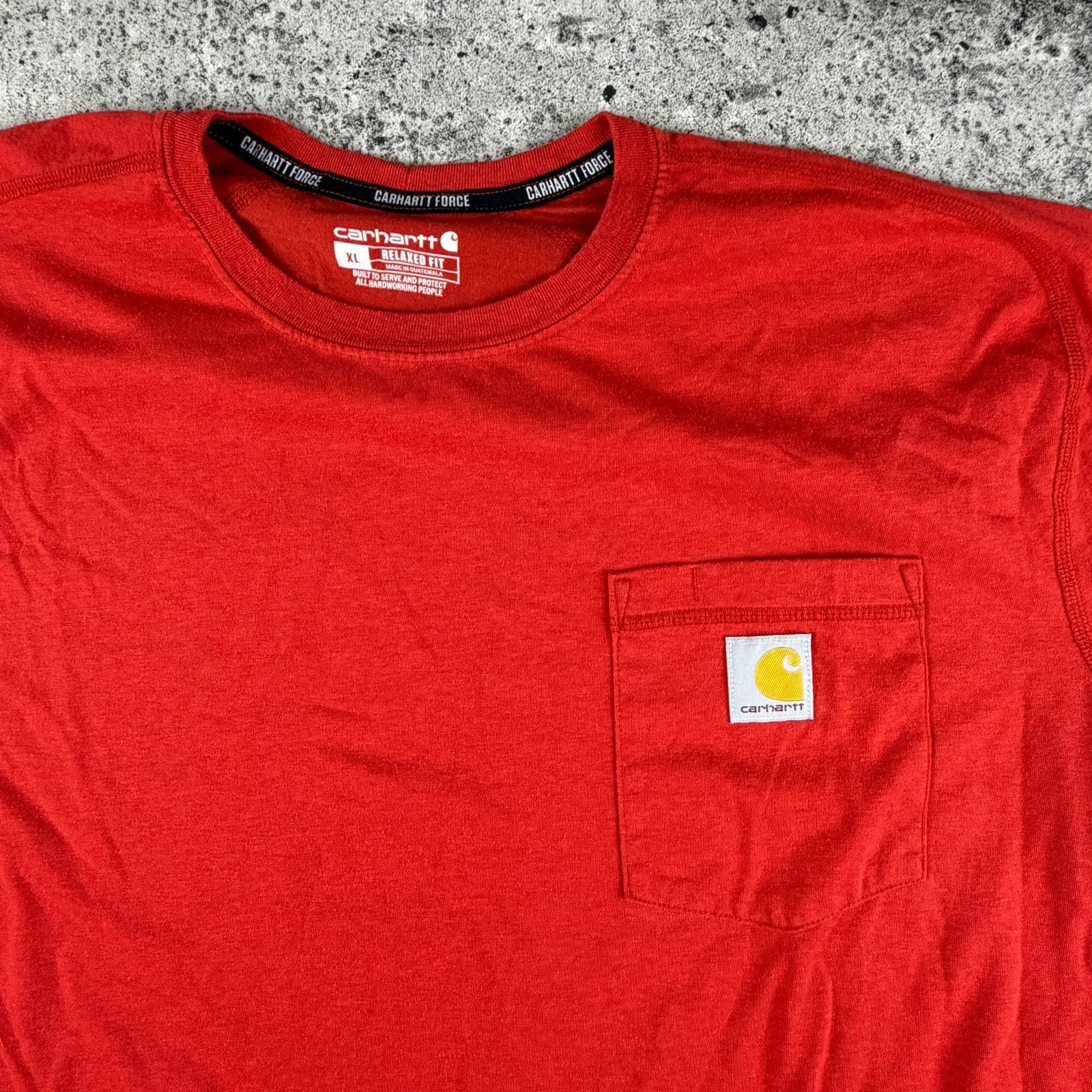 Carhartt Carhartt Force Shirt Pocket Tee Size XL Size US XL / EU 56 / 4 - 2 Thumbnail