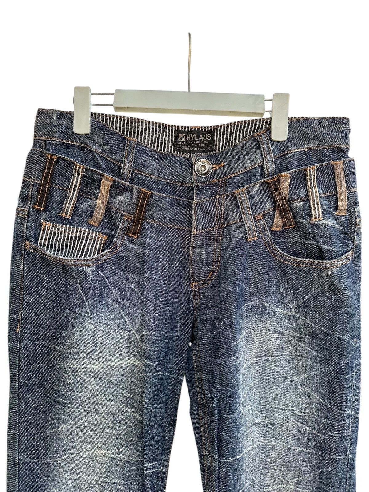 Kapital 💥 Double Waist Nylaus💥 Three Quarter Nylauss Brand Double 💥 Size US 32 / EU 48 - 7 Thumbnail