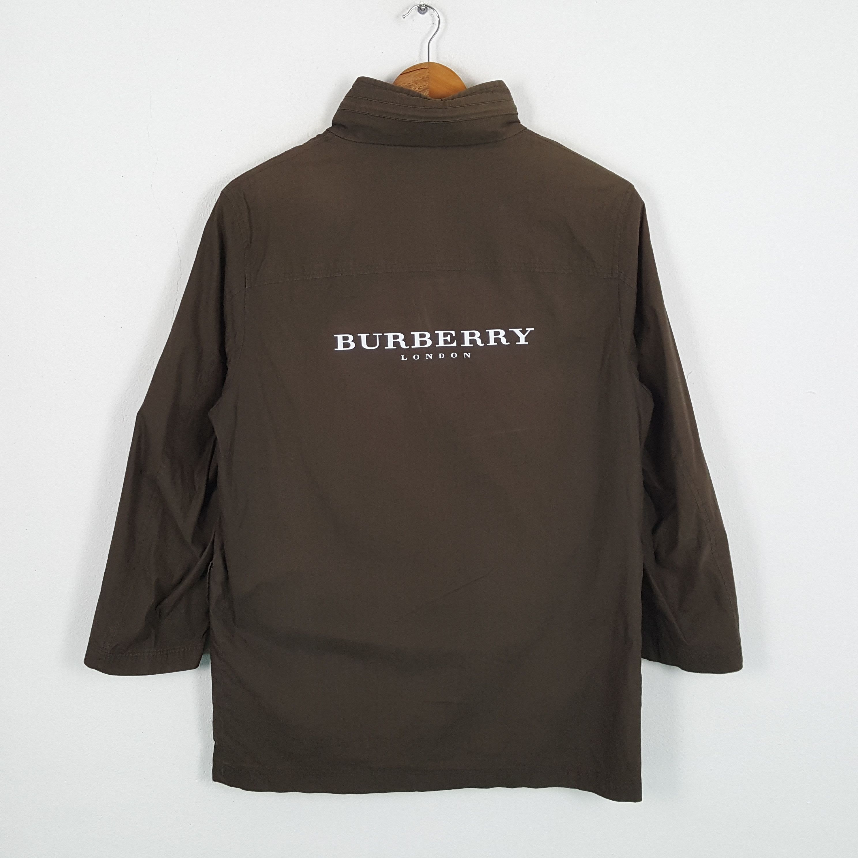 Burberry × Vintage Vintage BURBERRY LONDON Fashion Brand Jacket Size US XL / EU 56 / 4 - 1 Thumbnail
