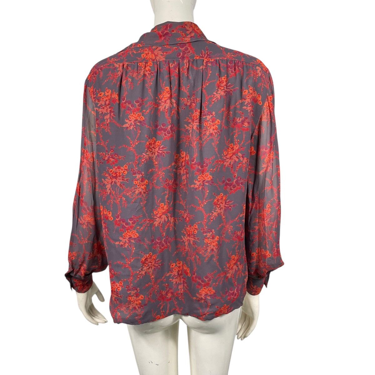 Christian Dior Monsieur Christian Dior Flower Design Shirt Blouse Size M / US 6-8 / IT 42-44 - 6 Thumbnail