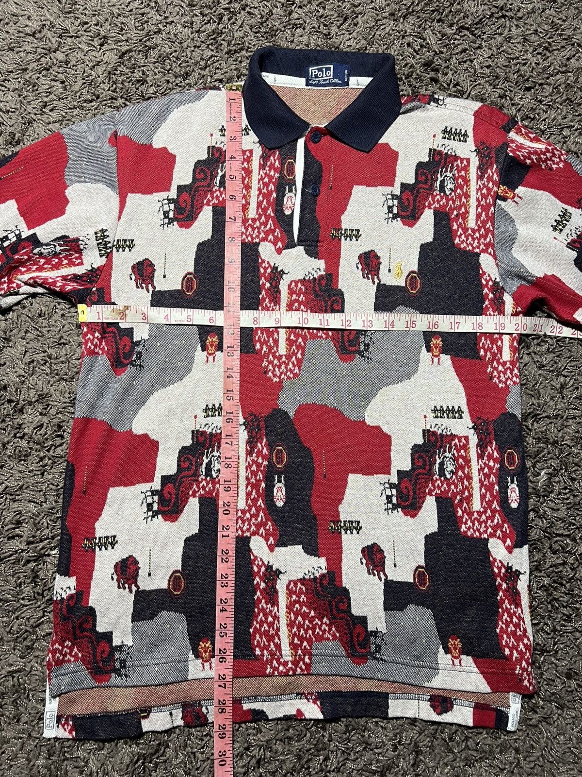 Polo Ralph Lauren Vintage Polo Soft Touch Cotten Size US M / EU 48-50 / 2 - 6 Thumbnail