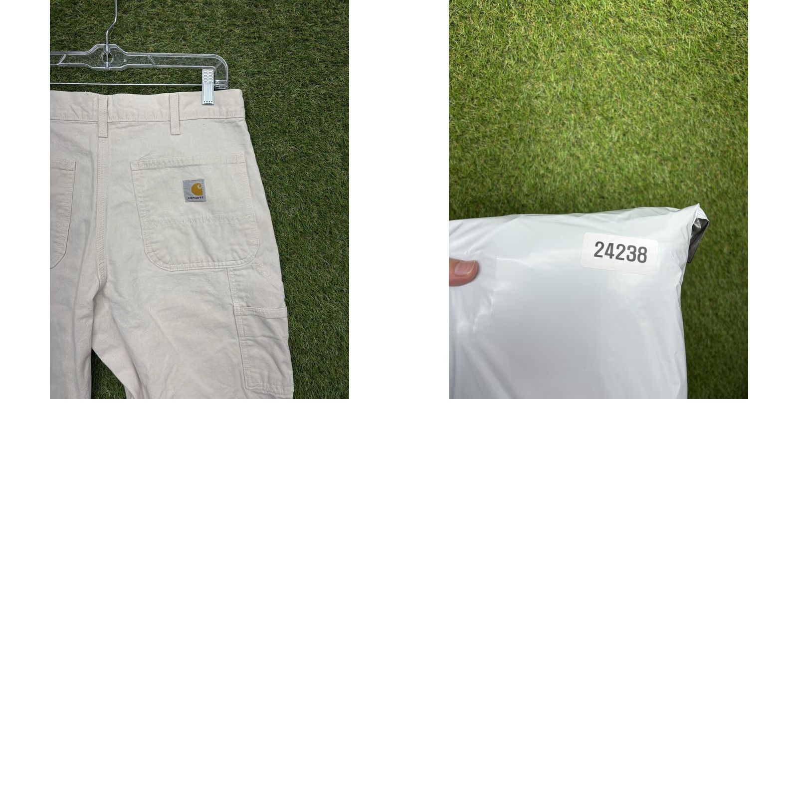 Carhartt Carhartt Pants Mens 32x32 Carpent­er/Painter Straight 5-Pocket Canvas Beige Workwear B04 USA Vintage No N/A Size US 32 / EU 48 - 8 Thumbnail