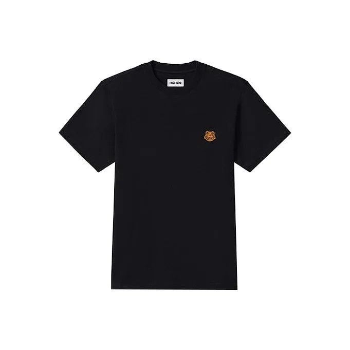 Kenzo Kenzo Black Cotton Tiger Graphic T-Shirt -2507 Size US S / EU 44-46 / 1 - 1 Thumbnail