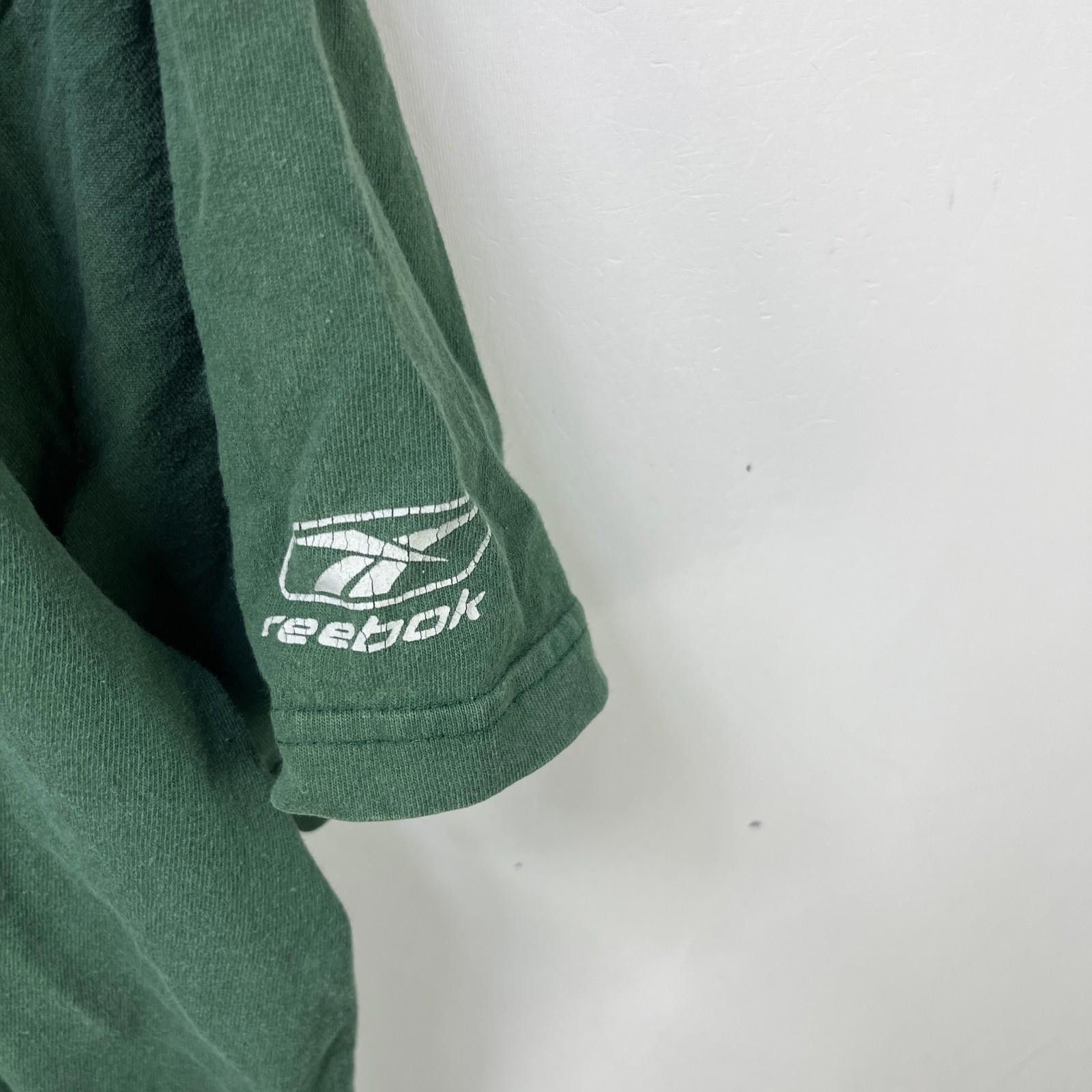 Reebok Vintage Green Bay Packers Reebok T-Shirt Large Size ONE SIZE - 4 Thumbnail