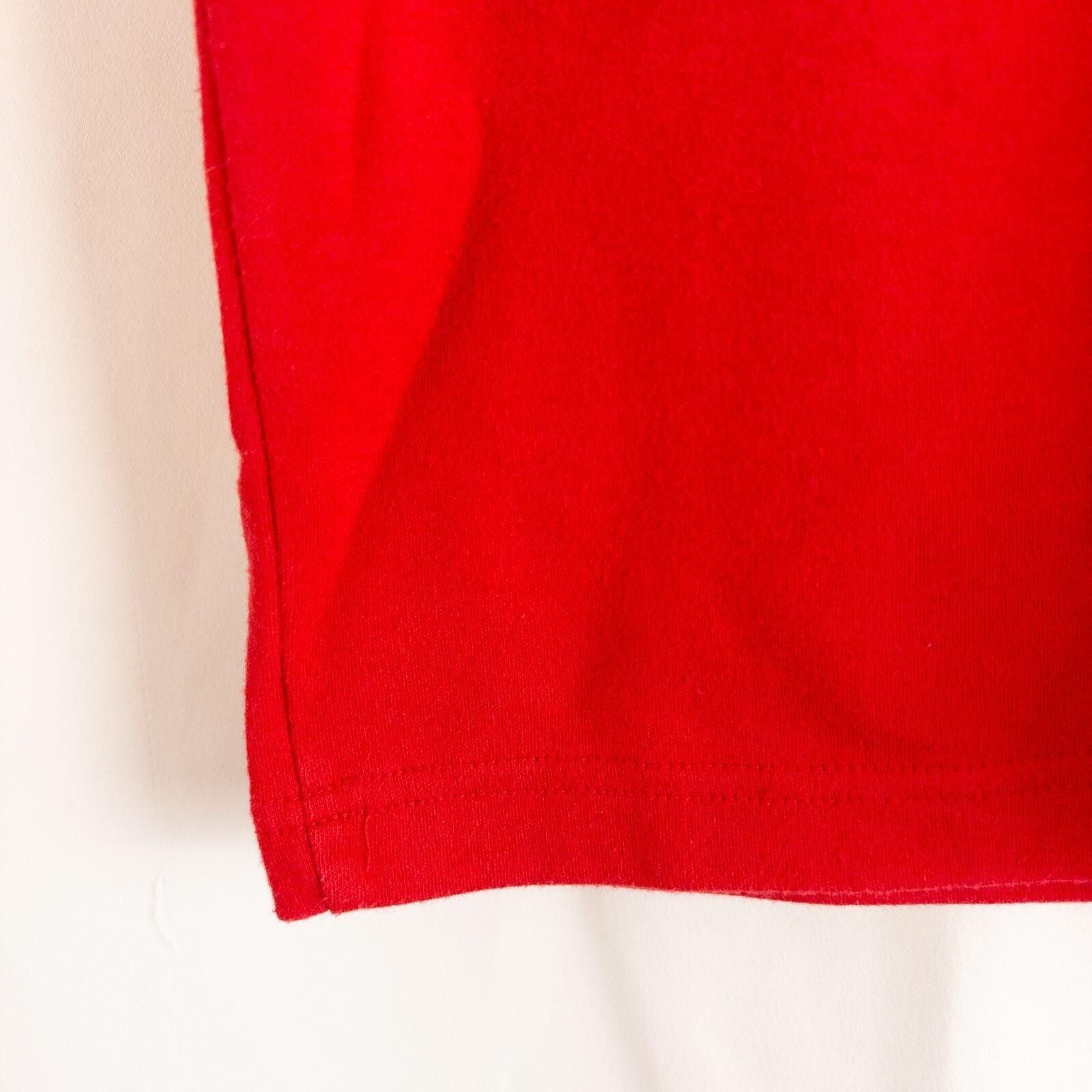 Other Baxter & Wells Vintage Red Solid T-Shirt Womens Small Size S / US 4 / IT 40 - 5 Thumbnail