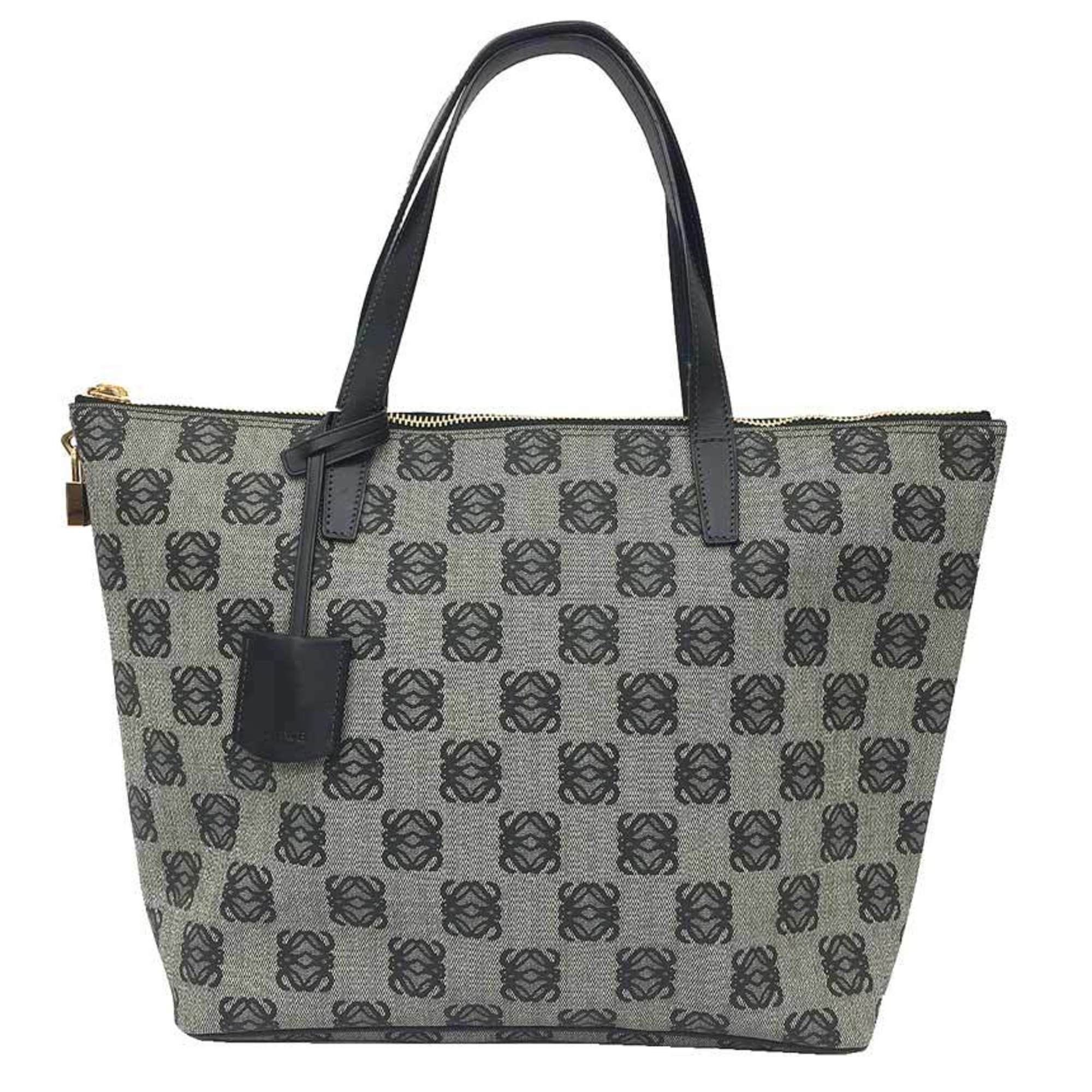Loewe LOEWE Anagram Tote Bag Black Size ONE SIZE - 1 Thumbnail