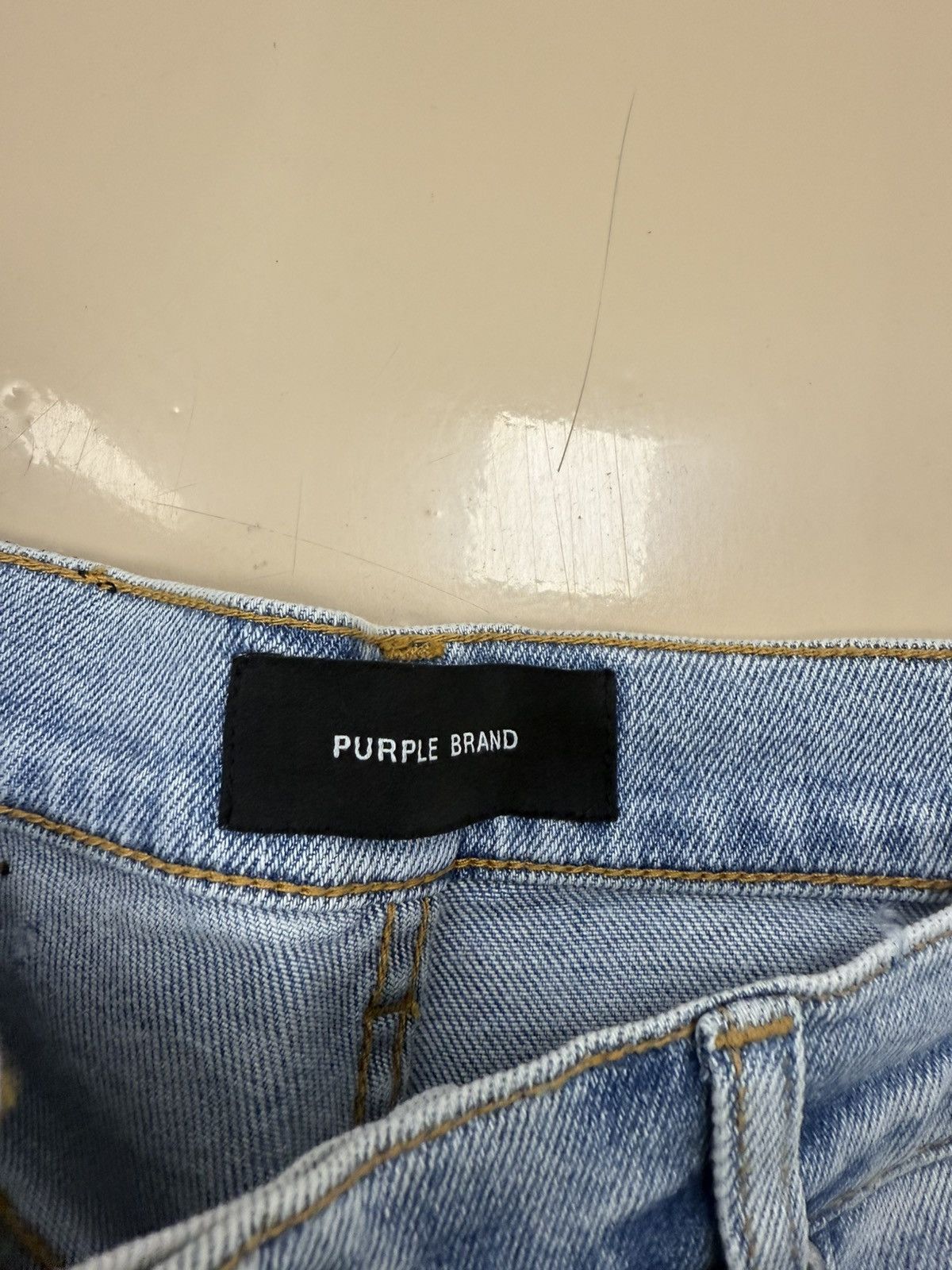 Other Purple Brand Buckshot Indigo Jeans Size 26" / US 2 / IT 38 - 4 Thumbnail