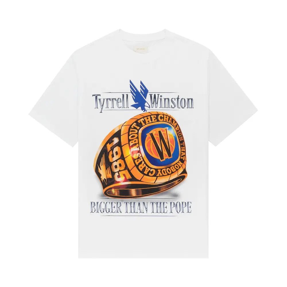 Aime Leon Dore o1mle0526 Championship Short Sleeve T-Shirt in White Size US L / EU 52-54 / 3 - 1 Preview