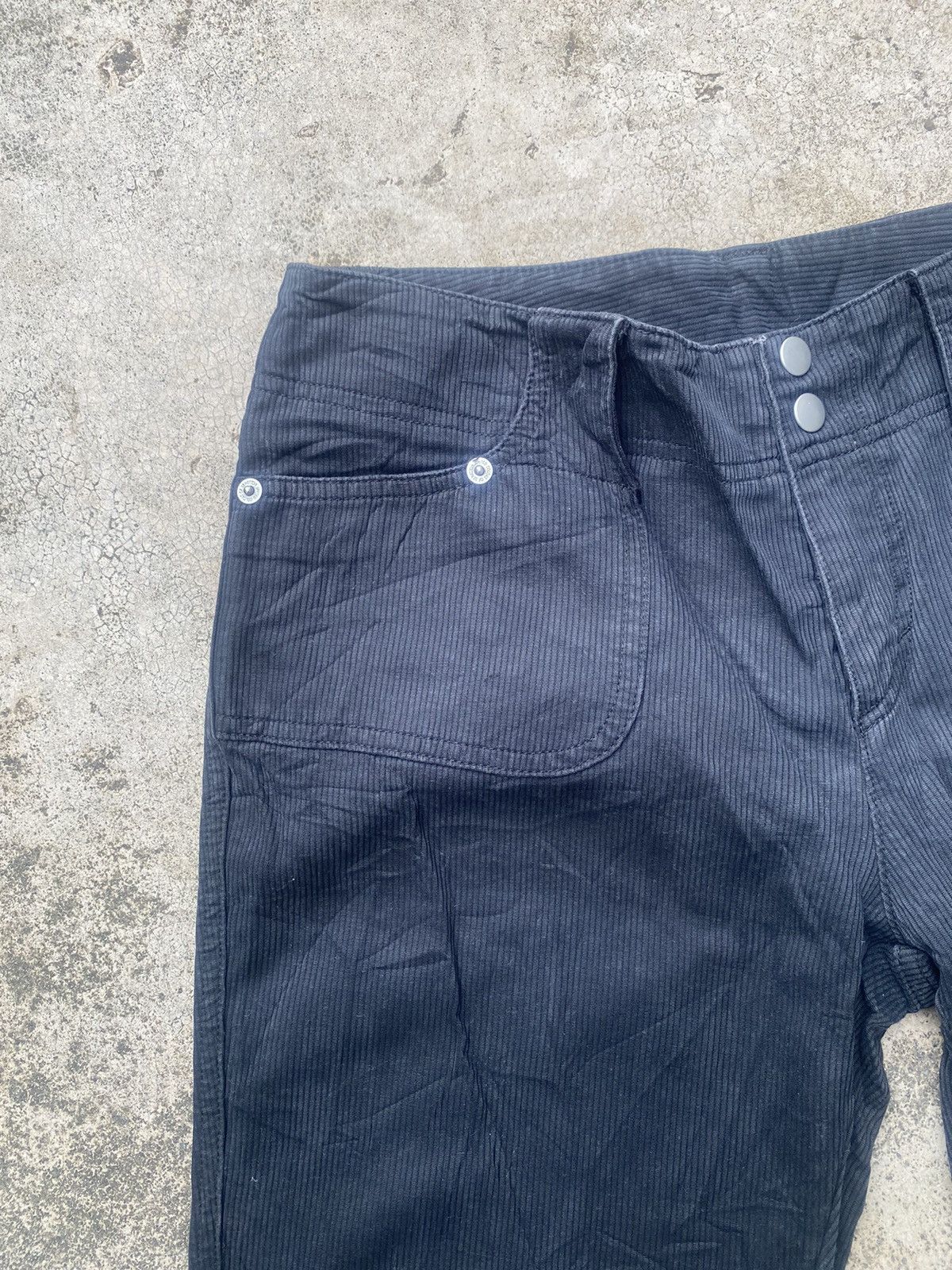 If Six Was Nine × Japanese Brand × United Colors Of Benetton Flare Jeans United Colour Of Benetton Corduroy Size US 28 / EU 44 - 10 Thumbnail