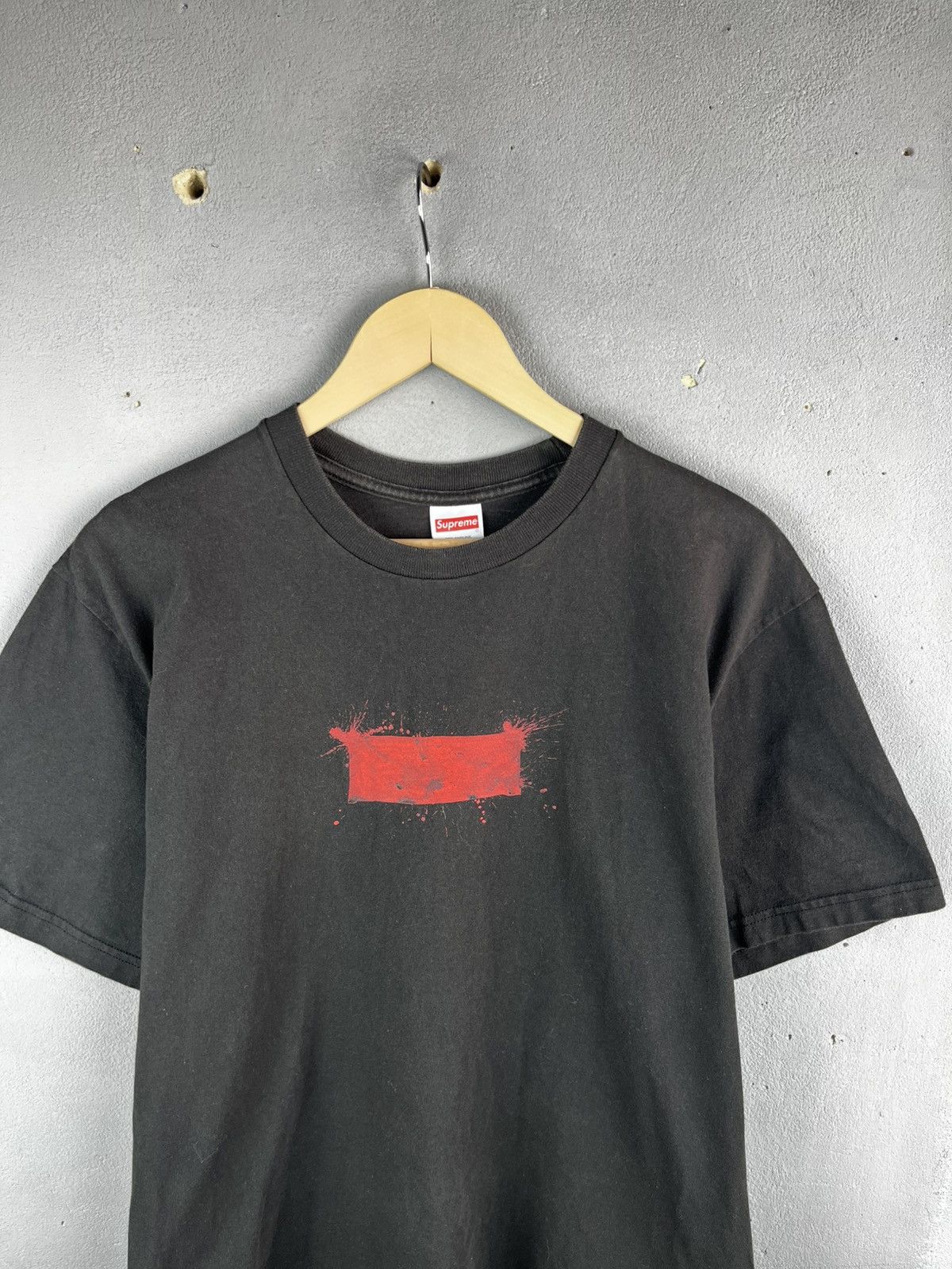 Supreme Supreme Ralph Steadman Box Logo Tee Black size L Size US L / EU 52-54 / 3 - 3 Thumbnail