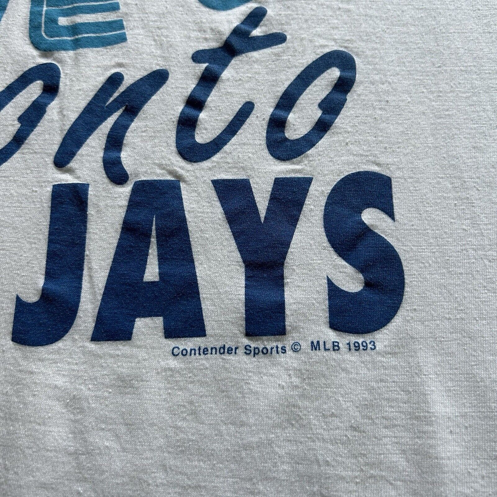 MLB Vintage 90s Toronto Blue Jays MLB Baseball Graphic Shirt XL Size US XL / EU 56 / 4 - 3 Thumbnail