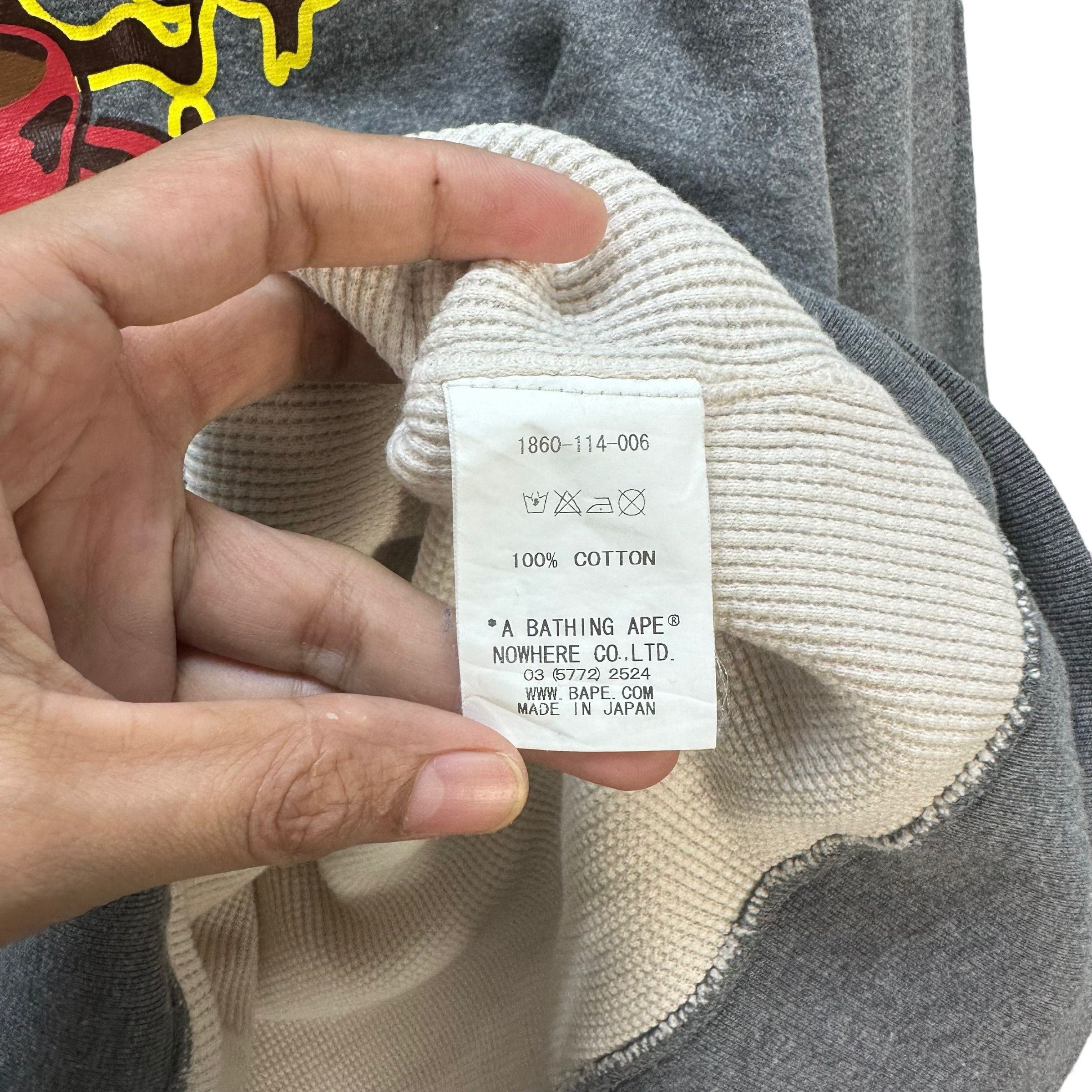 Bape BAPE CAFE MACABRE GRAPHIC PULLOVER HOODIES #8633-018 Size US L / EU 52-54 / 3 - 7 Thumbnail
