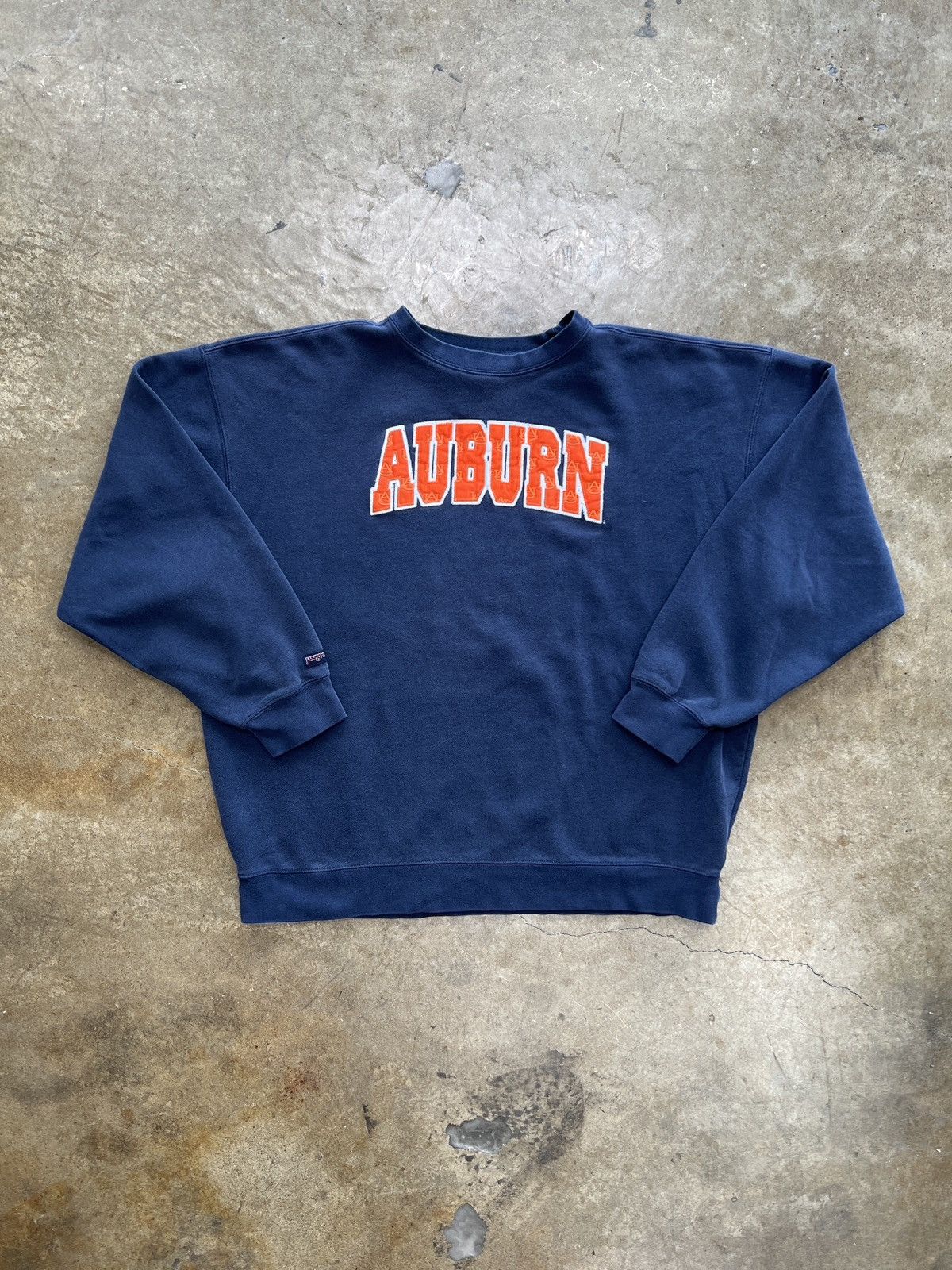 NCAA Vintage University of Auburn Logo Jansport Crewneck XL Size US XL / EU 56 / 4 - 2 Thumbnail