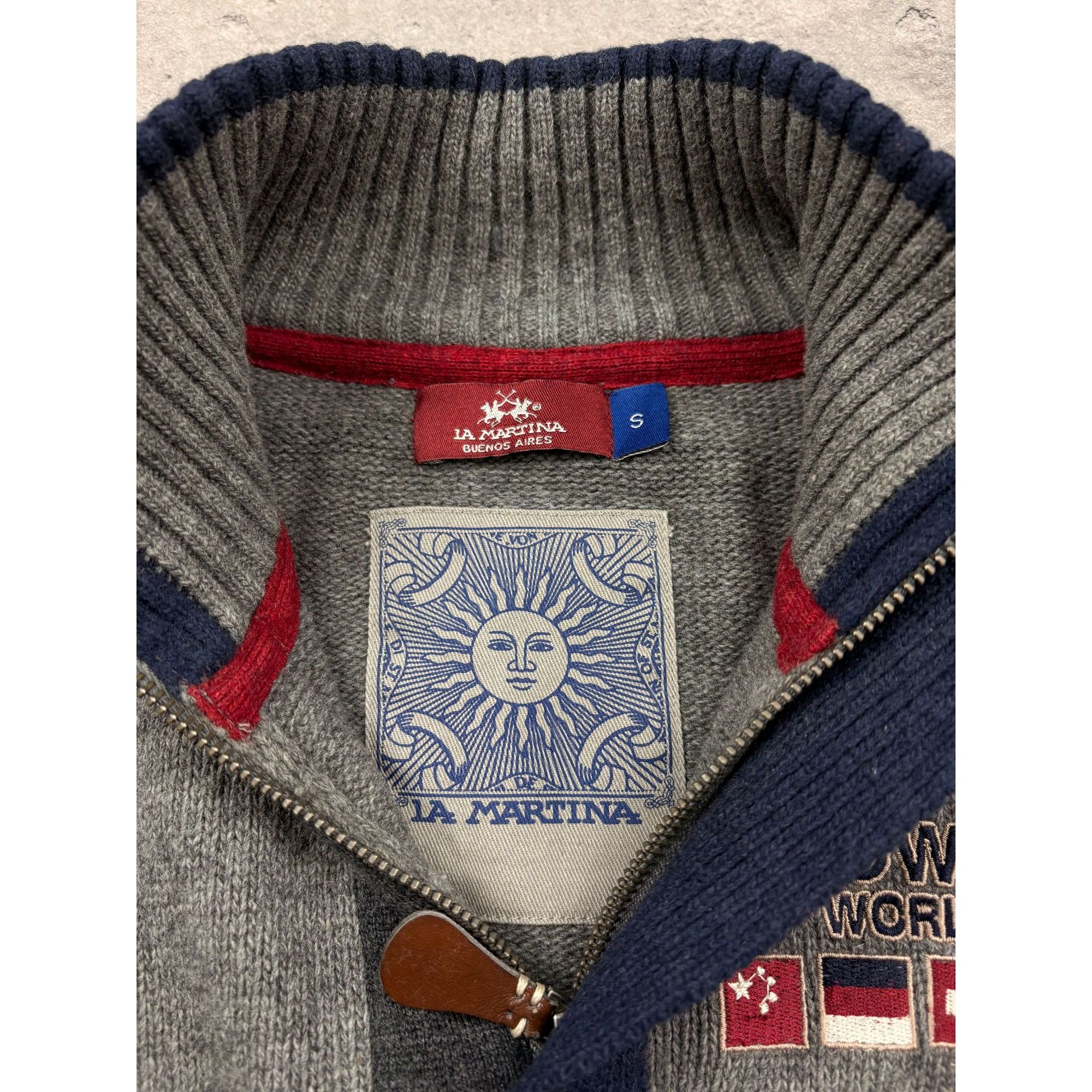 La Martina ARCHIVAL LA Martina "Snow Polo World Cup" Quarter-Zip – Eli Size US S / EU 44-46 / 1 - 5 Thumbnail