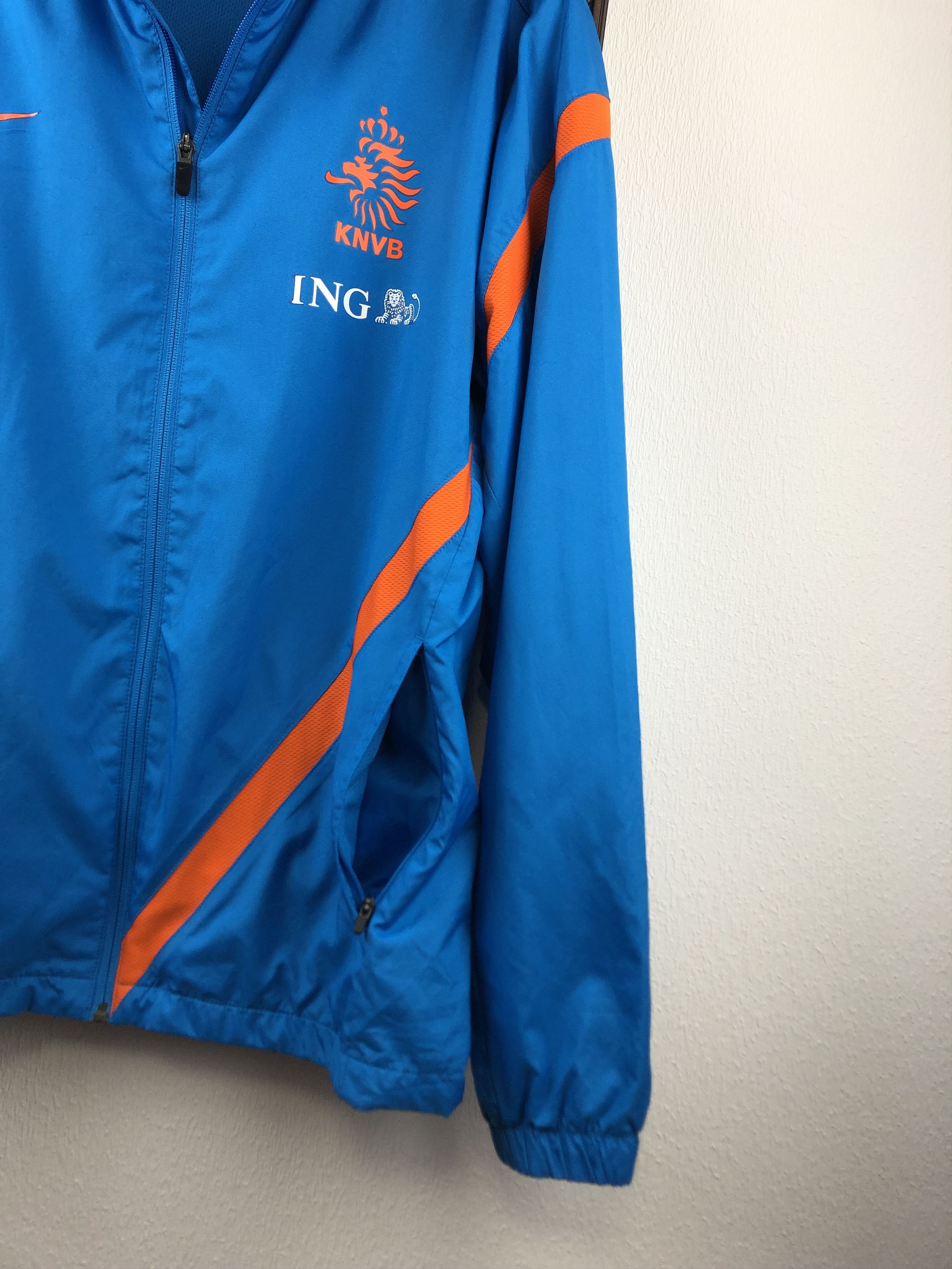 Nike Netherlands Holland Football Jacket Track Top Windbreaker Size US XL / EU 56 / 4 - 6 Thumbnail