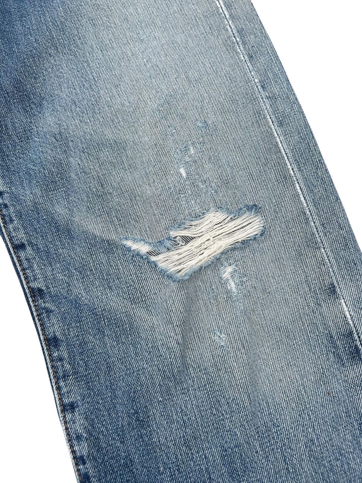 Kapital Vintage Levis Big E Selvedge Distressed Denim Jeans Size US 28 / EU 44 - 6 Thumbnail