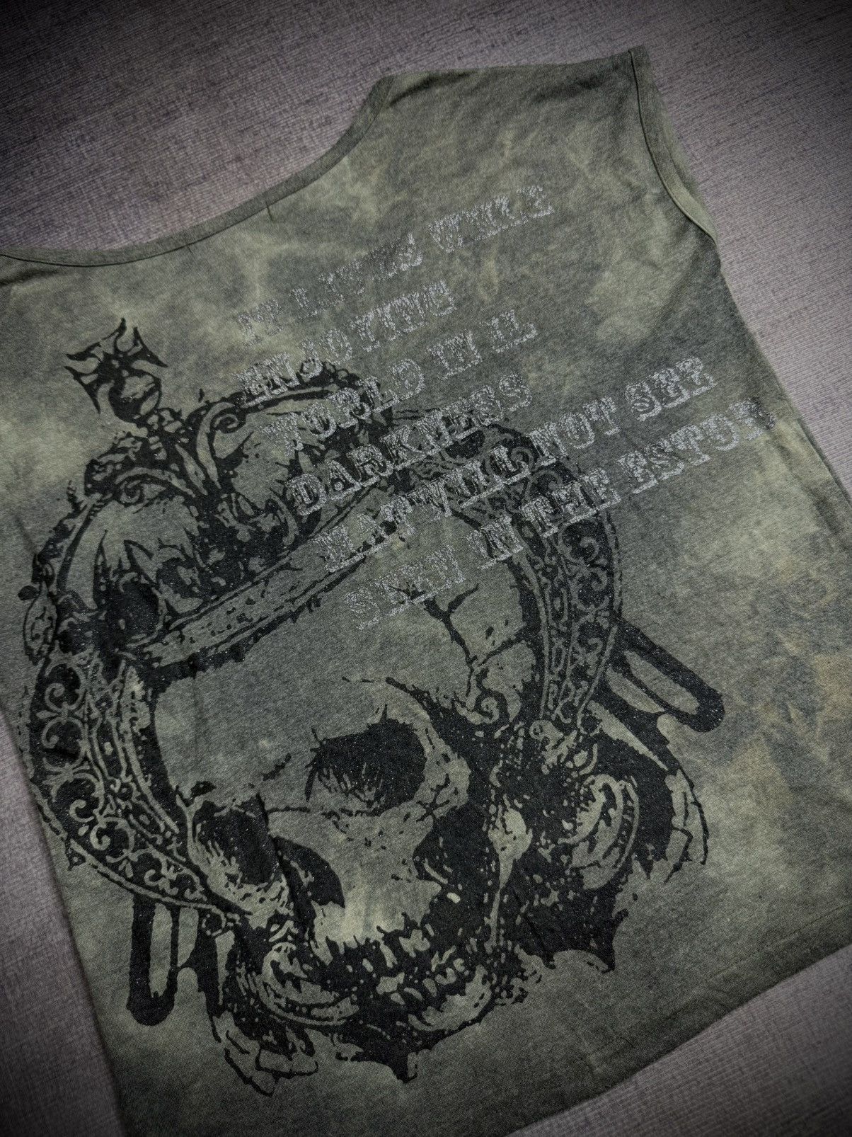 20471120 CASSE SKULL ART PUNK IFSIX TSHIRT Size M / US 6-8 / IT 42-44 - 2 Thumbnail