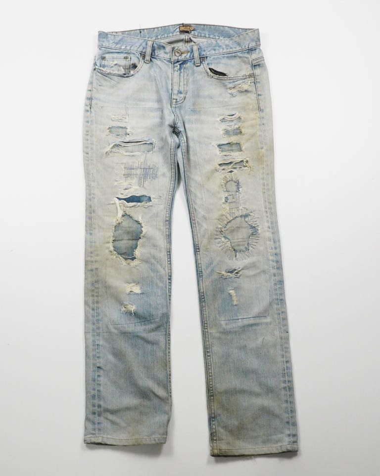 JACKROSE × Japanese Brand Jack rose distressed denim Size US 31 - 1 Thumbnail